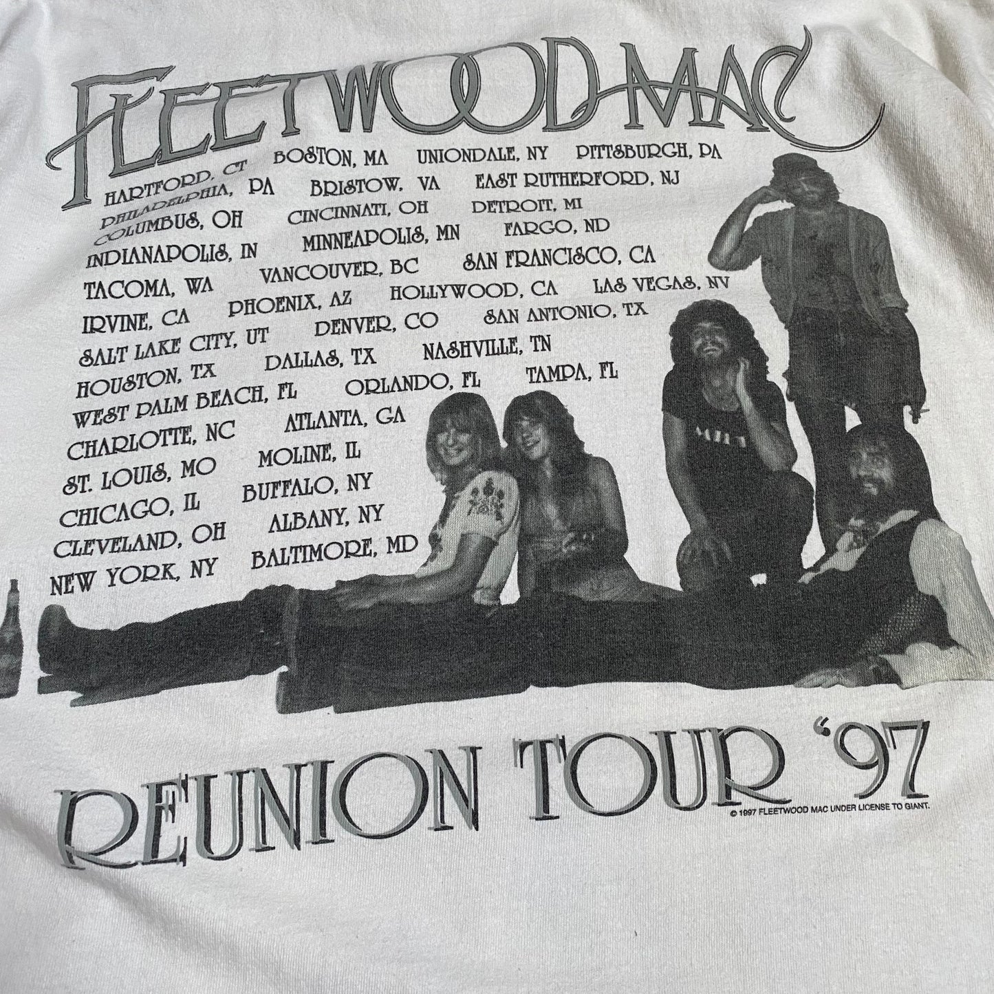 Fleetwood Mac 1997 Rumours Tee