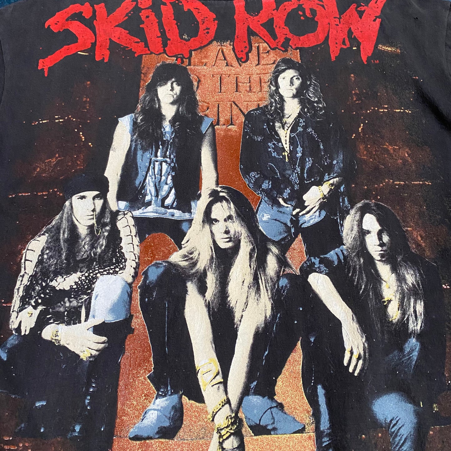 Skid Row 1991 European Tour Tee