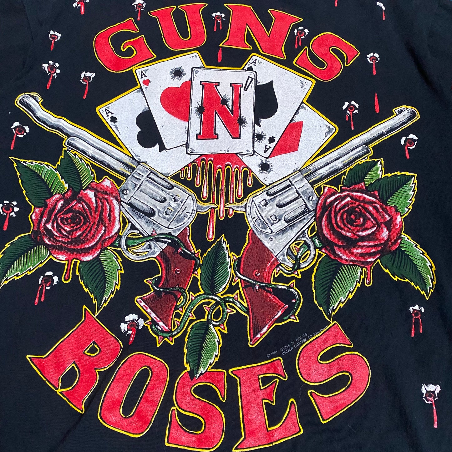 Guns 'n Roses 1991 All Over Print Tee