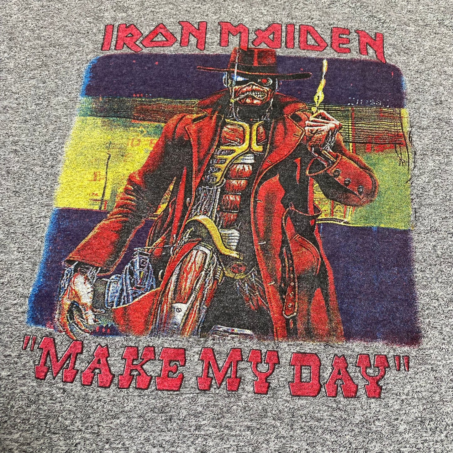 Iron Maiden 80's Make My Day Tee