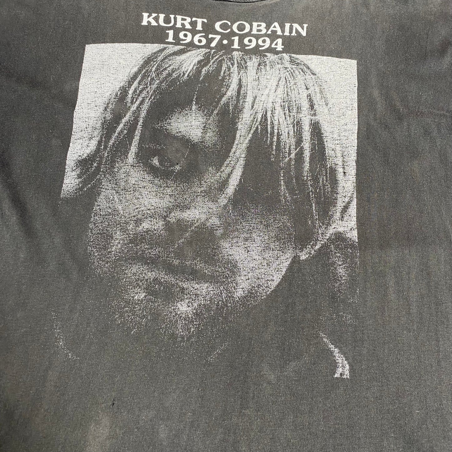 Kurt Cobain 90's Memorial 1967-1994 Bootleg Tee