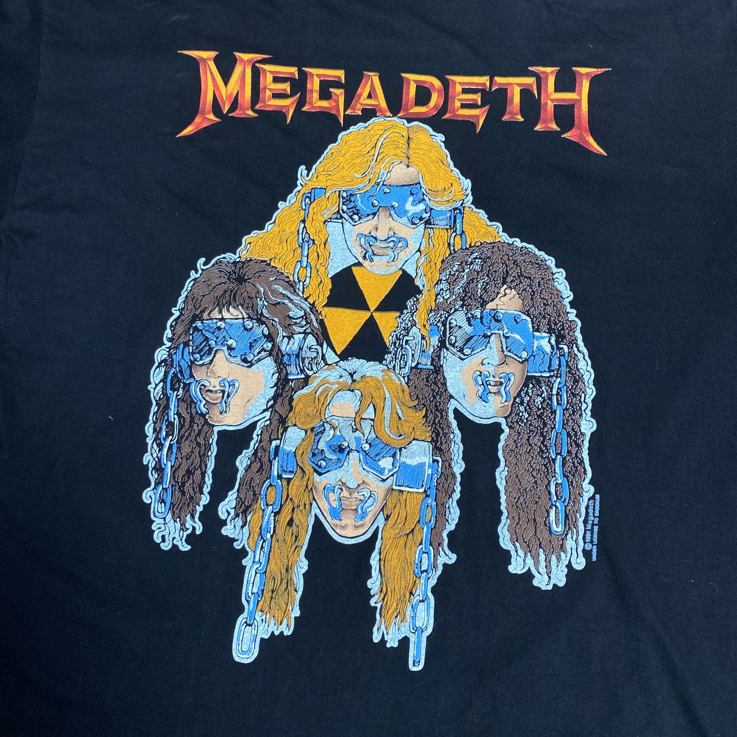 Megadeth 1991 Vic Rattlehead Tee