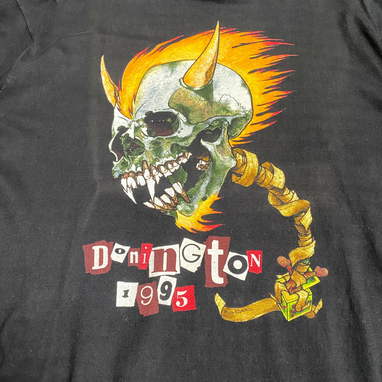 Metallica 1995 Donington Pushead Tee