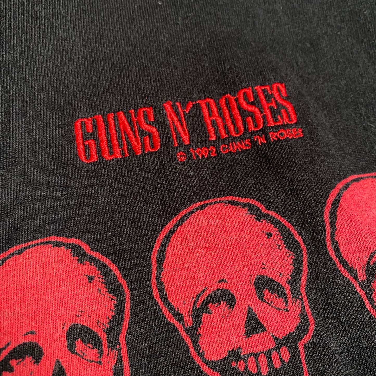 Guns 'N Roses 1991 AOP Skull Tee