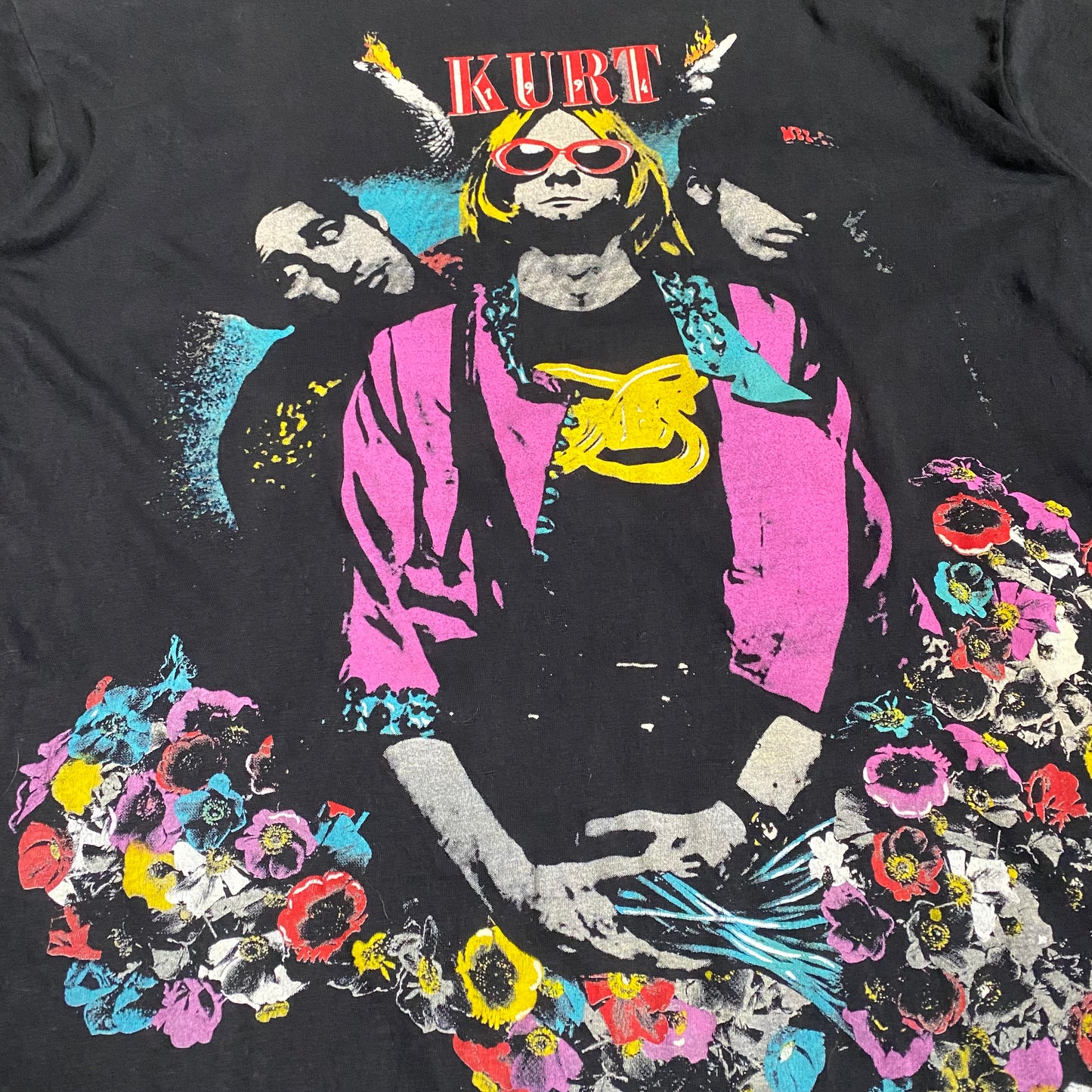 Nirvana 90's Kurt Cobain Memorial Tee