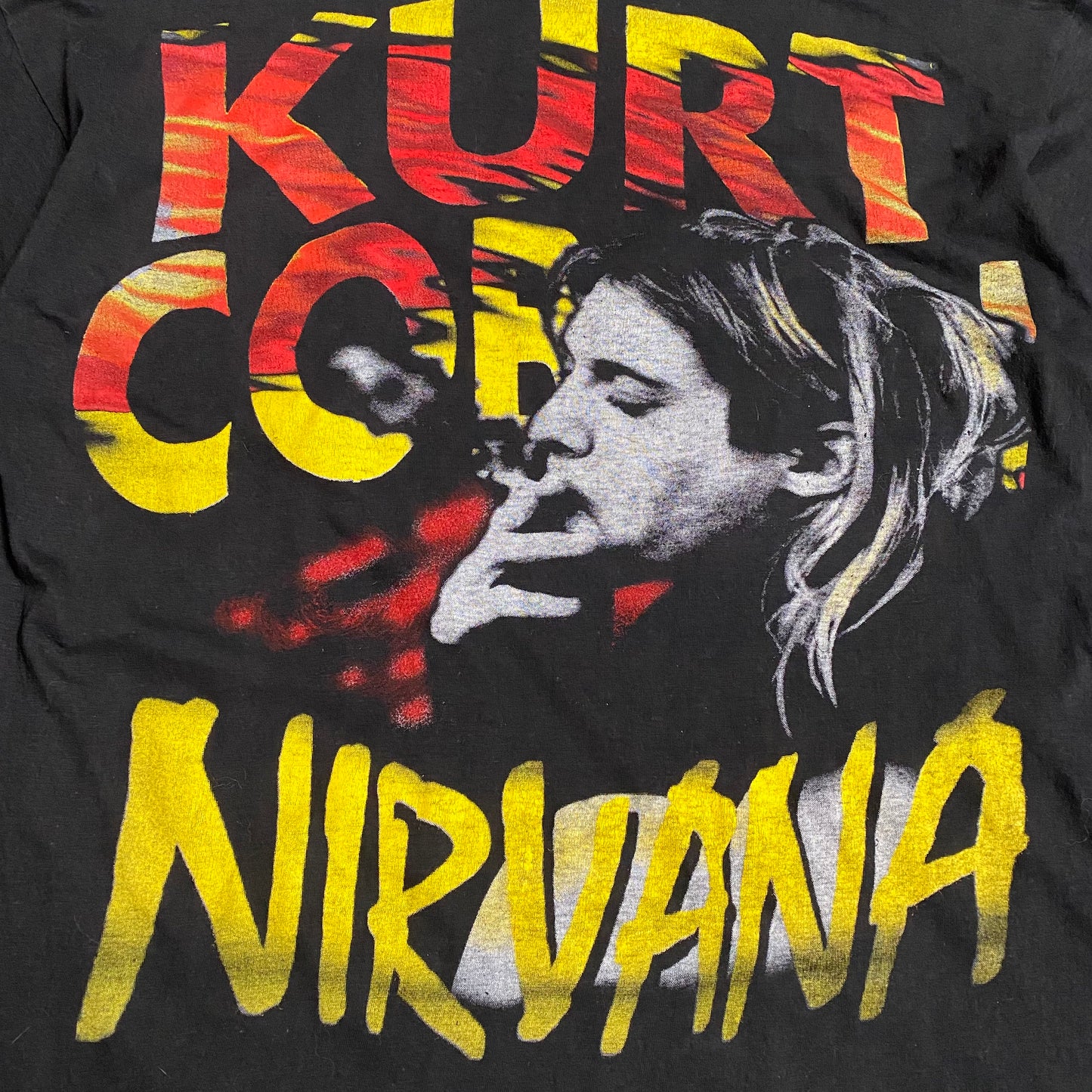 Nirvana 90's Kurt Cobain Memorial Tee