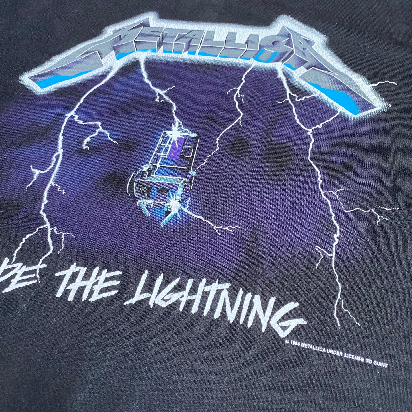 Metallica 2000's Ride The Lightning Tee