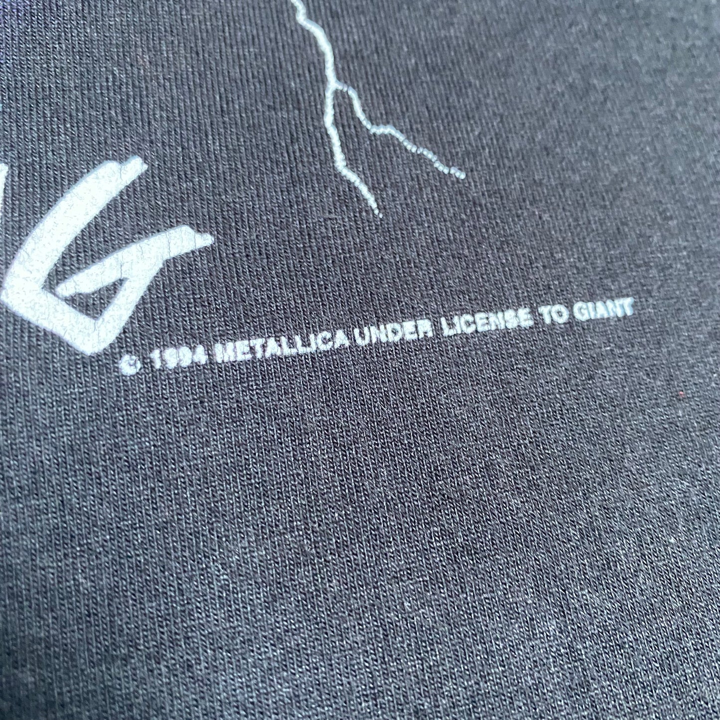 Metallica 2000's Ride The Lightning Tee