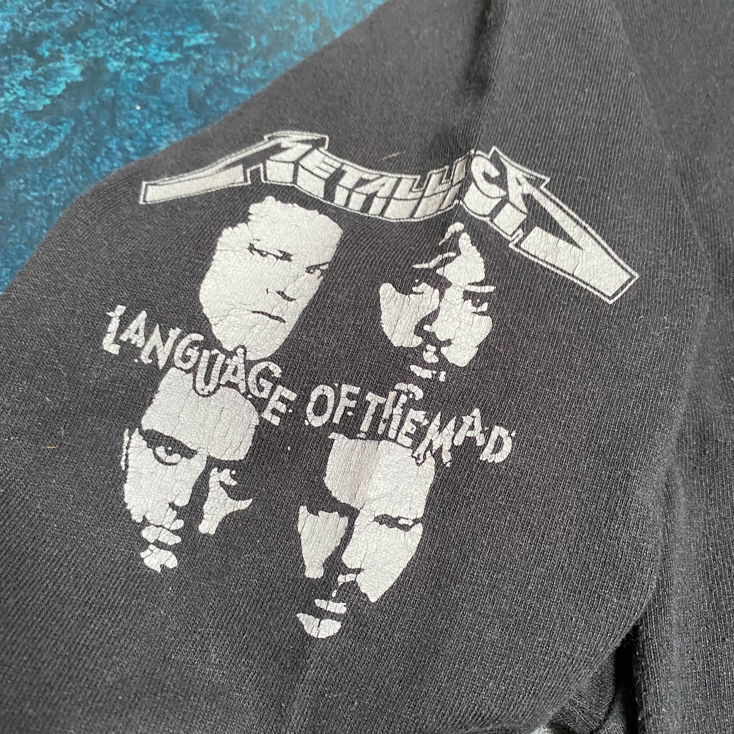 Metallica 90's Language Of The Mad Longsleeve Tee