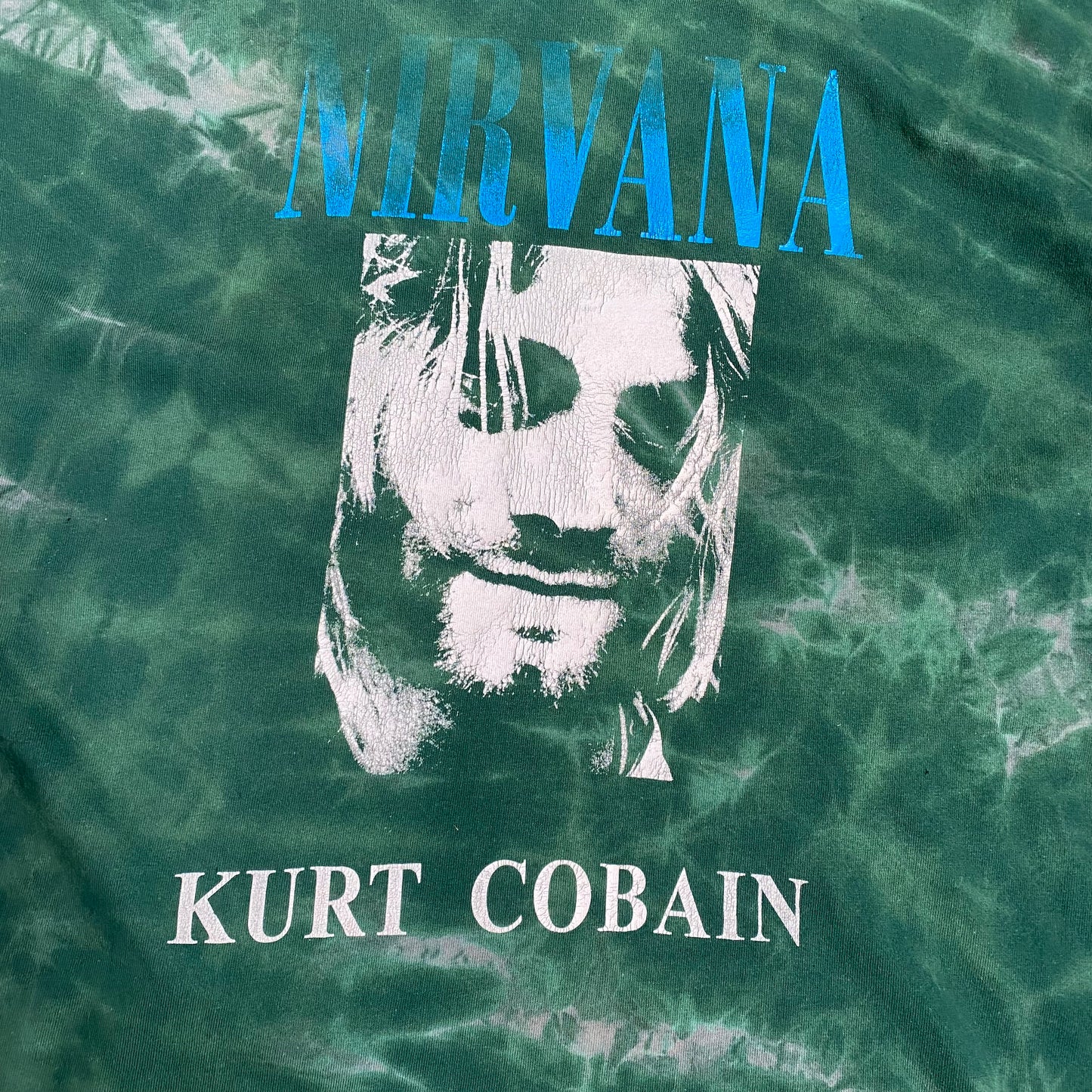 Nirvana 90's Kurt Cobain Tie Dye Tee