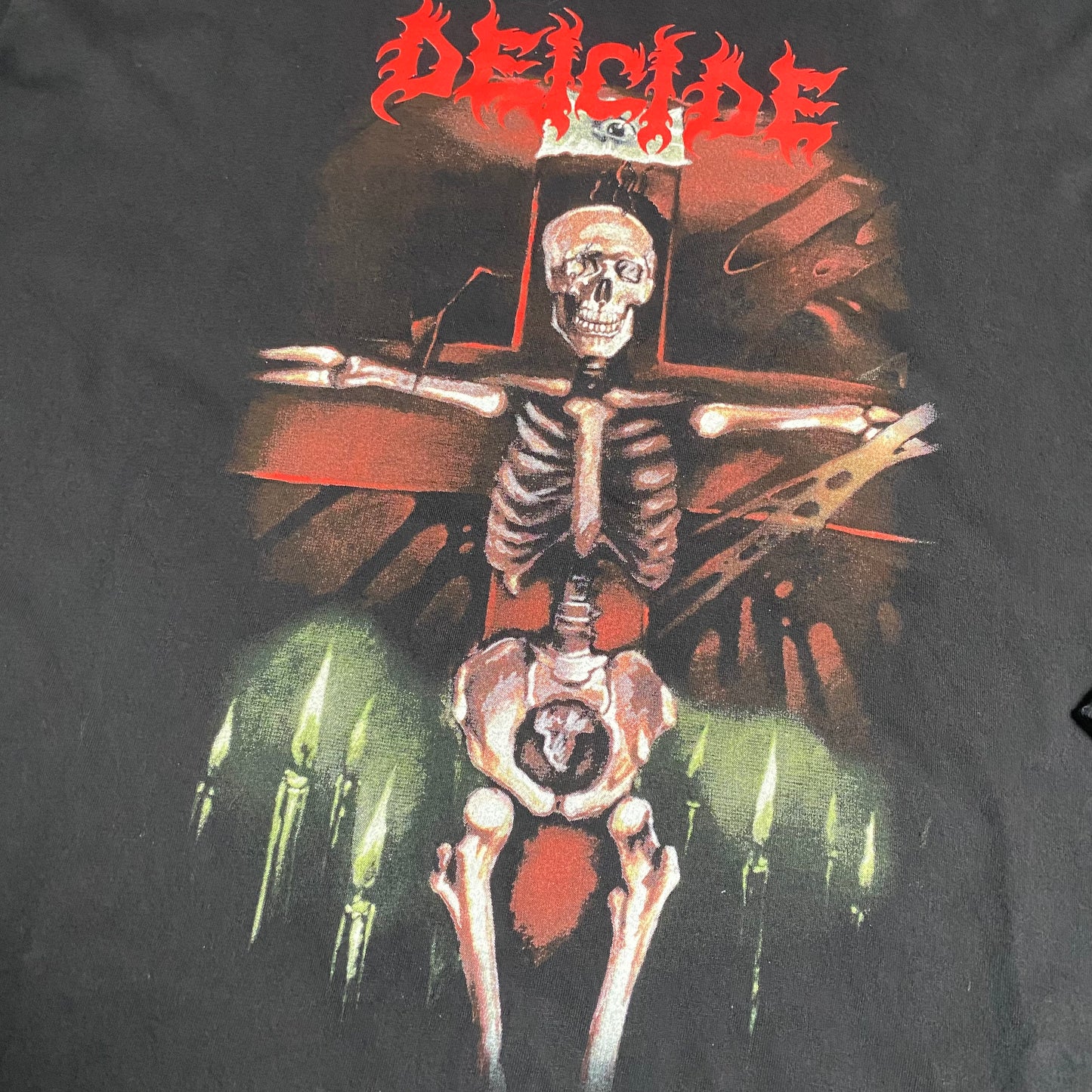 Deicide 1997 Slave To The Cross Long Sleeve Tee