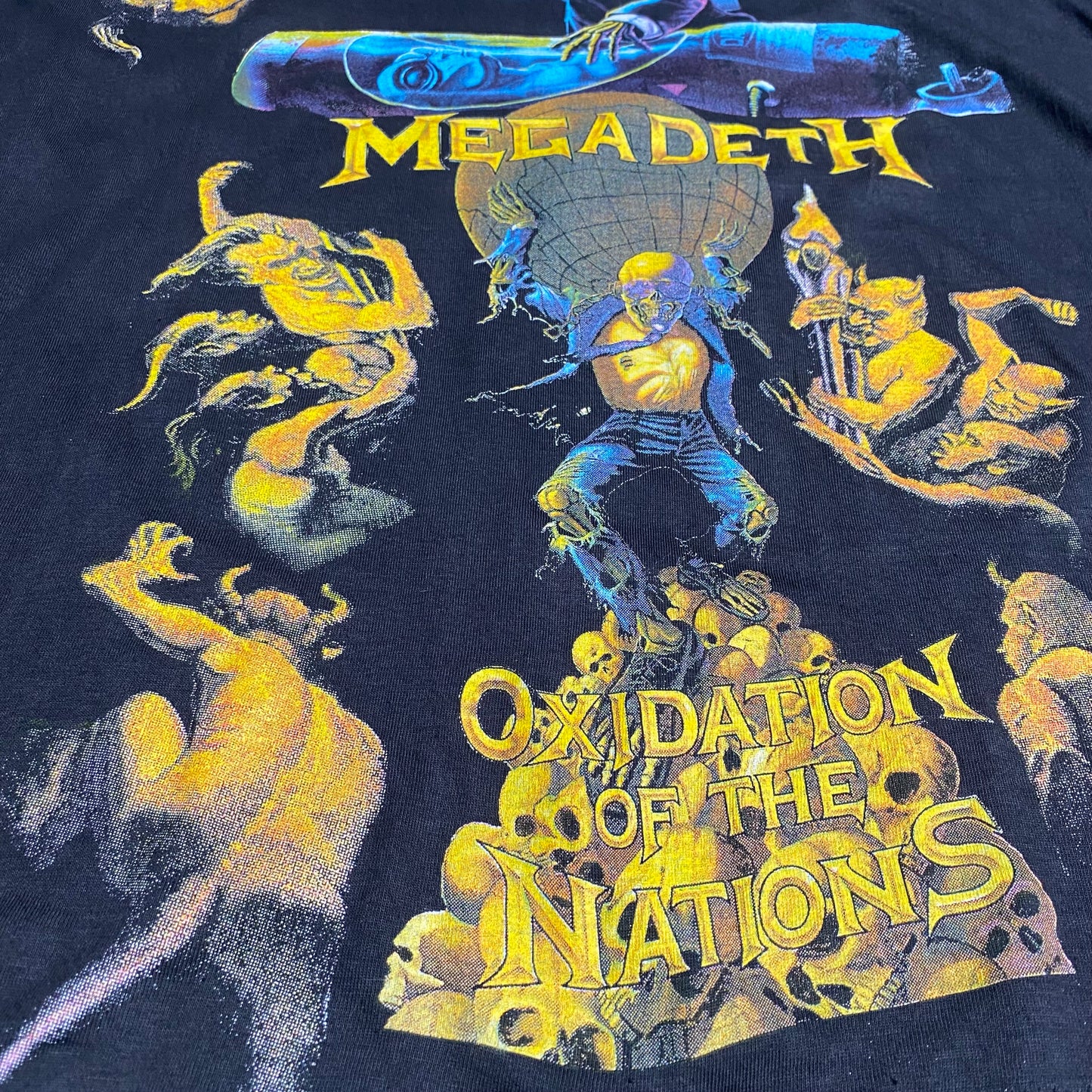 Megadeth 90's Oxidation Of The Nations Tee