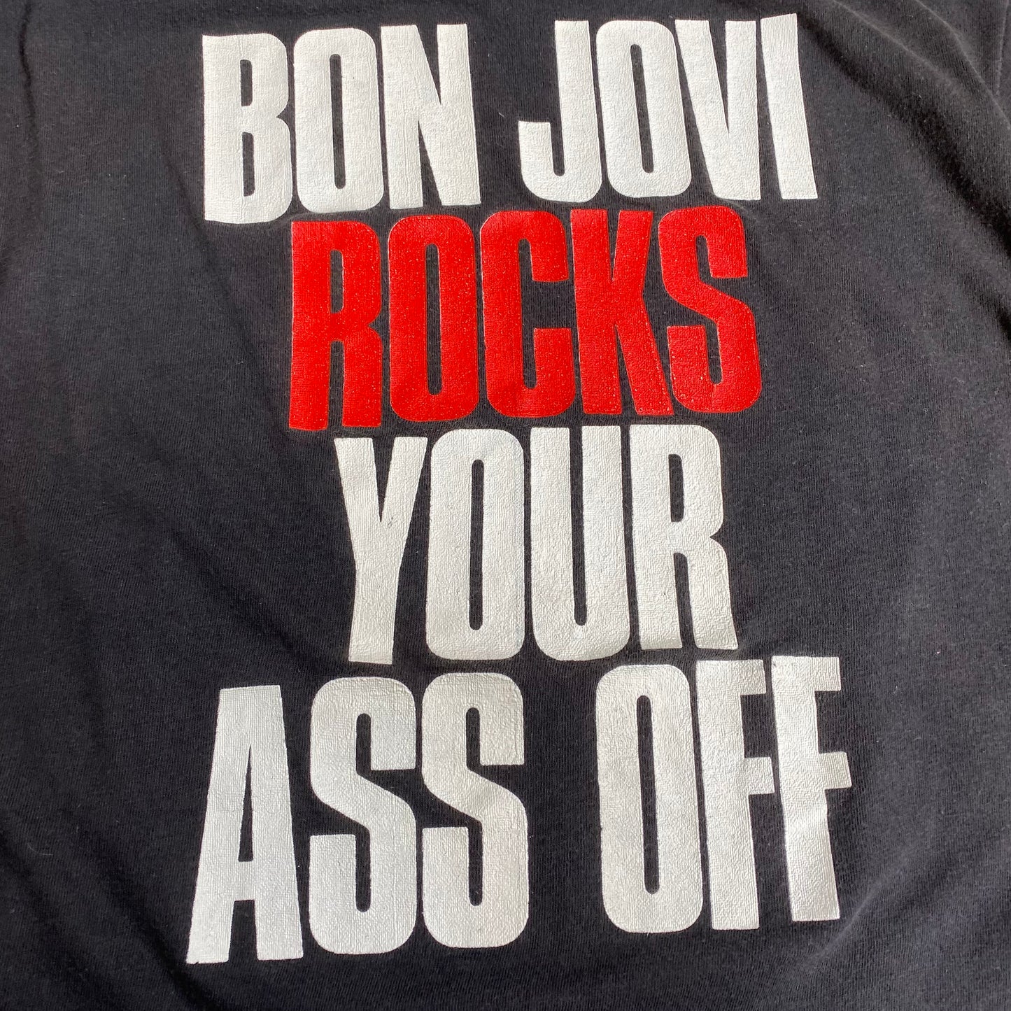 Bon Jovi 80's Bon Jovi Rocks Your Ass Off Tee