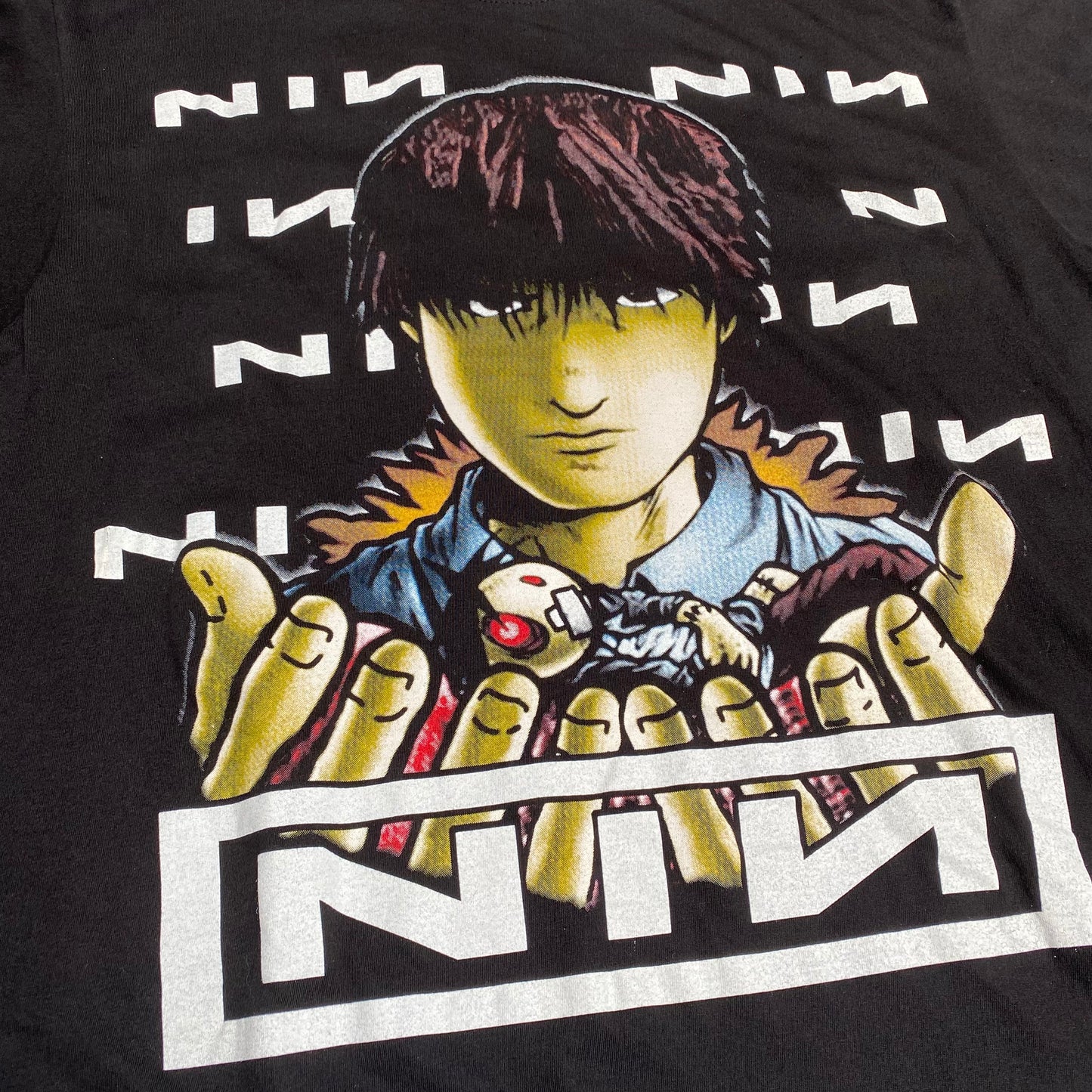 Nine Inch Nails 90's Anime Kid Tee