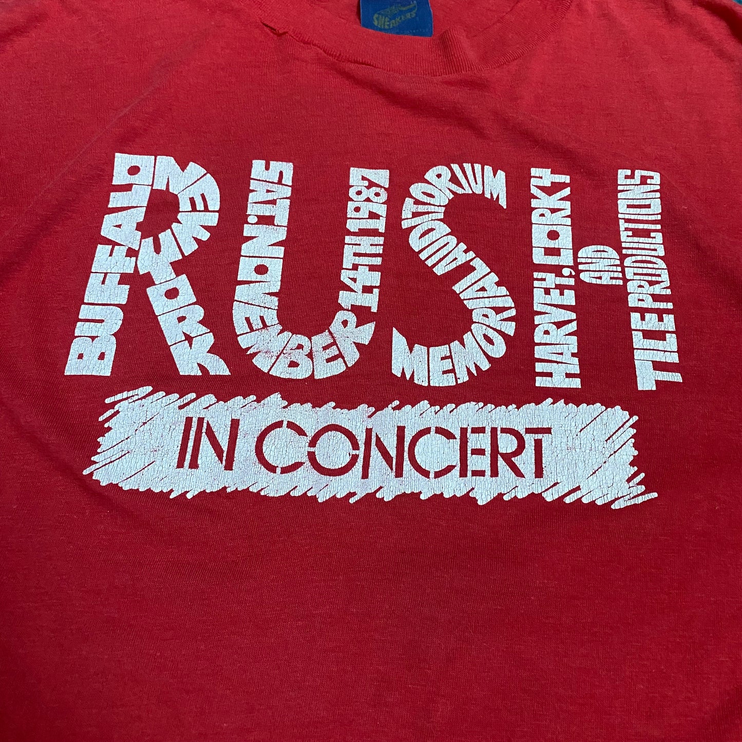 Rush 1983 In Concert Promo Security Tee