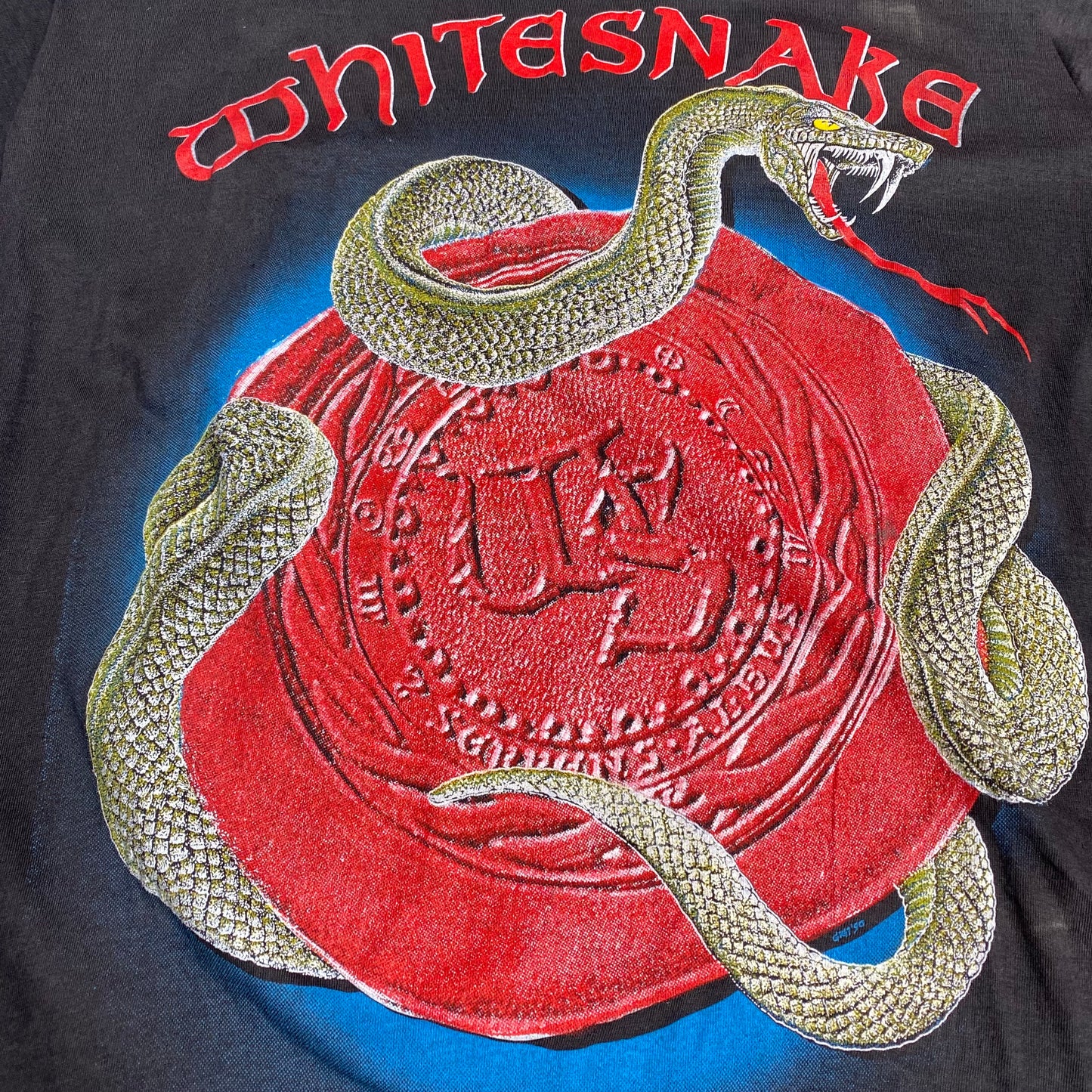 Whitesnake 1990 Monsters Of Rock Tee