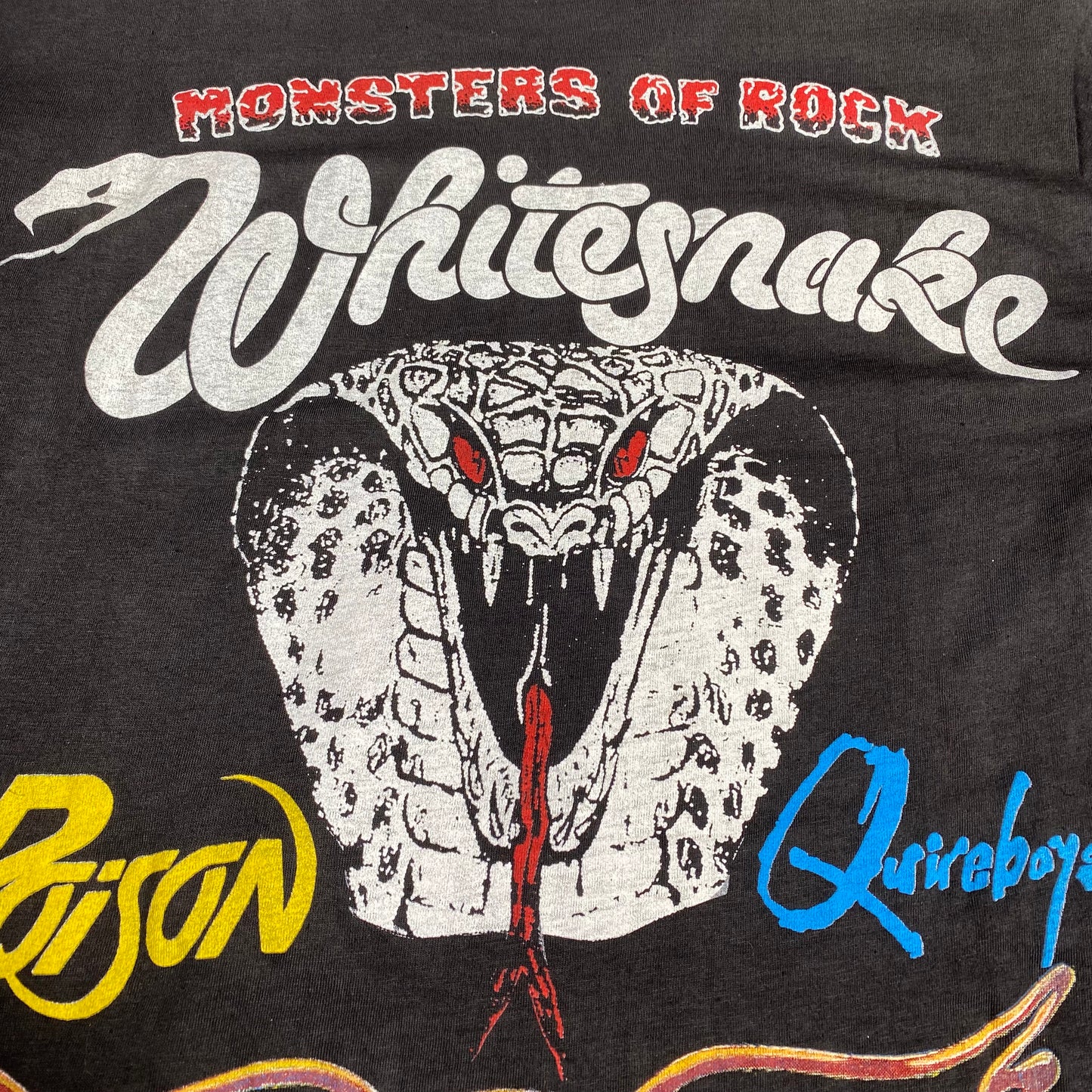 Whitesnake 1990 Monsters Of Rock Tee