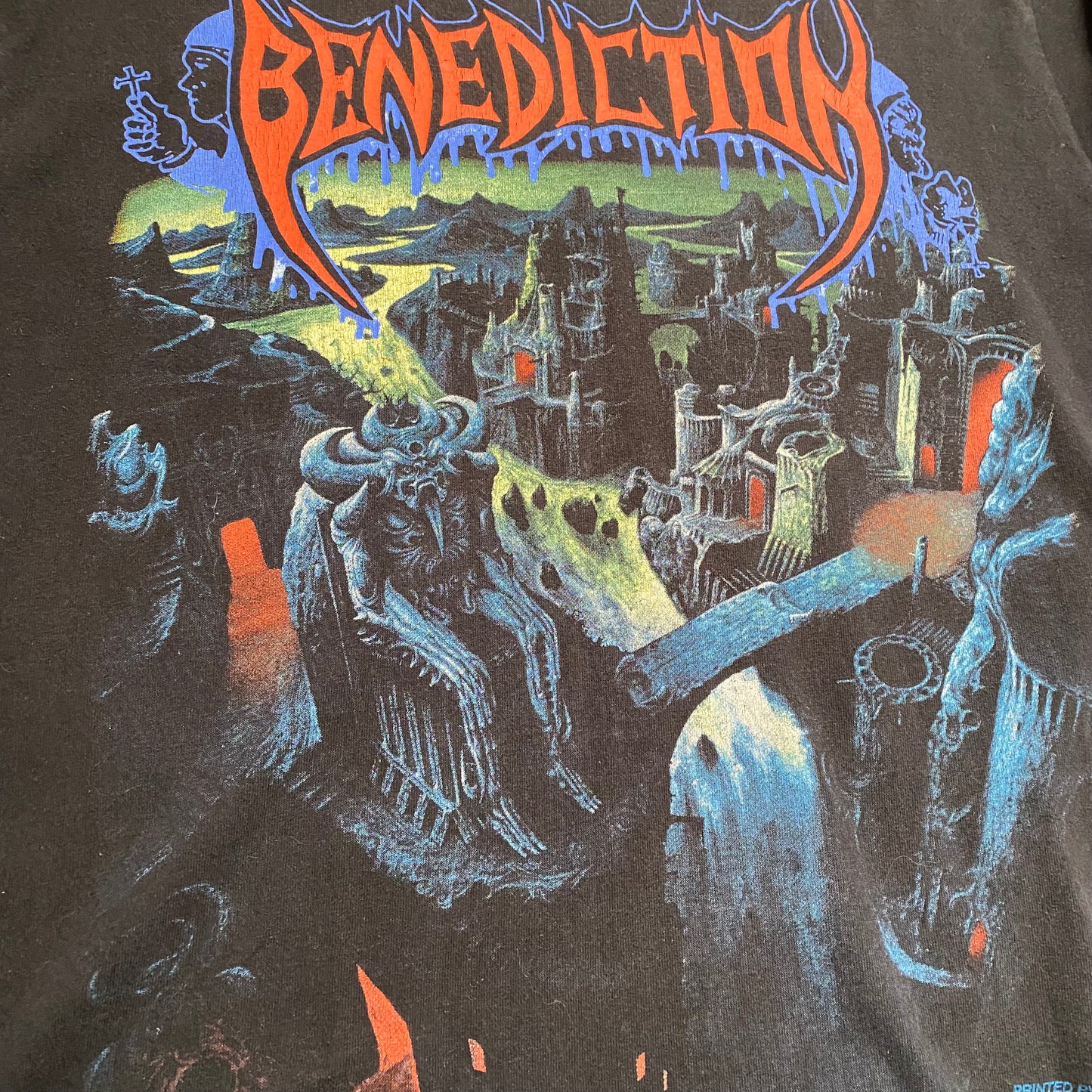 Benediction 1993 Transcend the Rubicon World Violation Longsleeved Tee