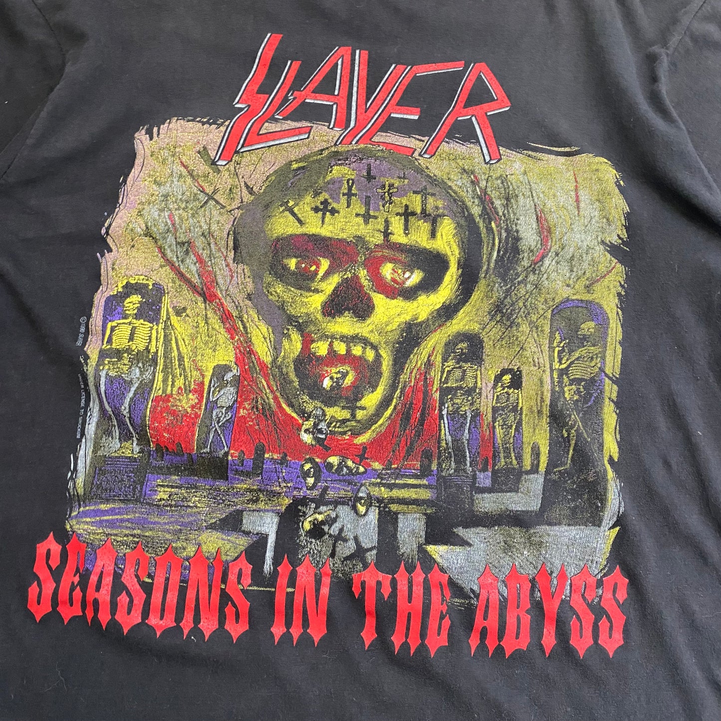 Slayer 1990 Season In The Abyss Tee