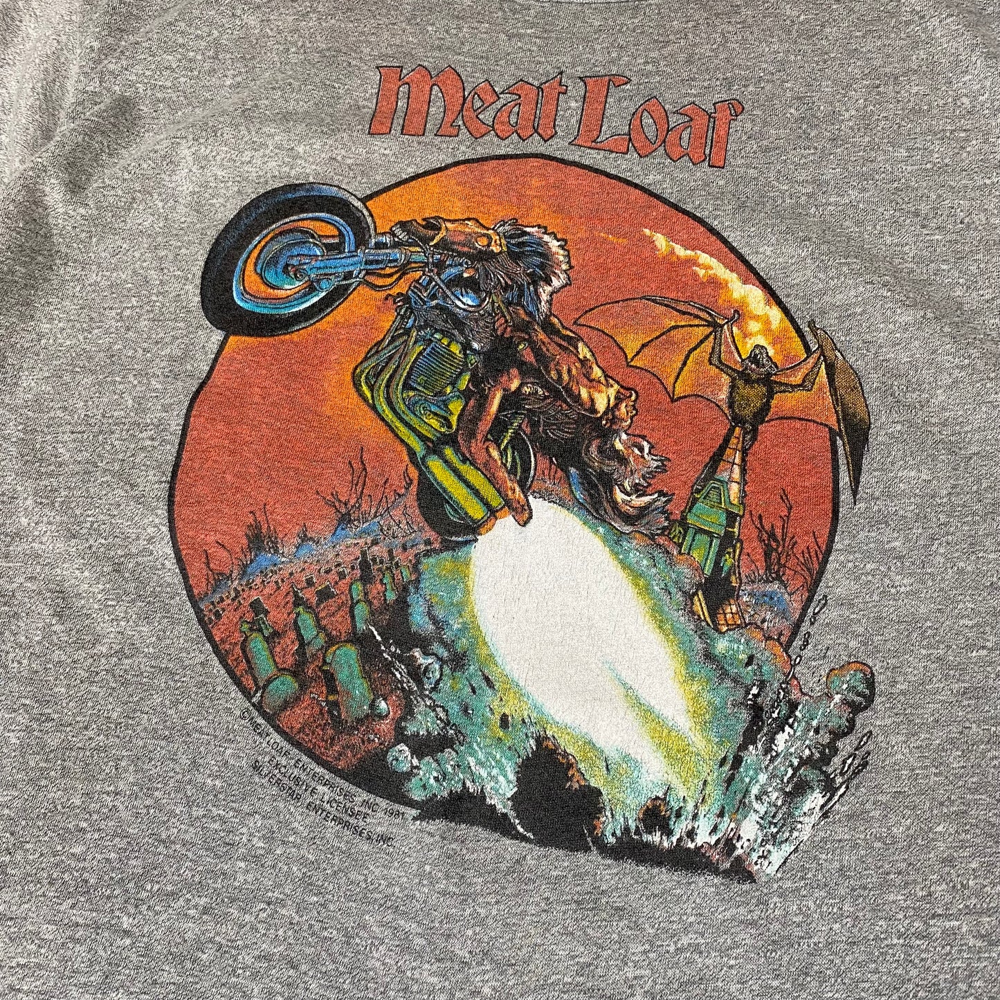 Meat Loaf 1981 Neverland Express Tee