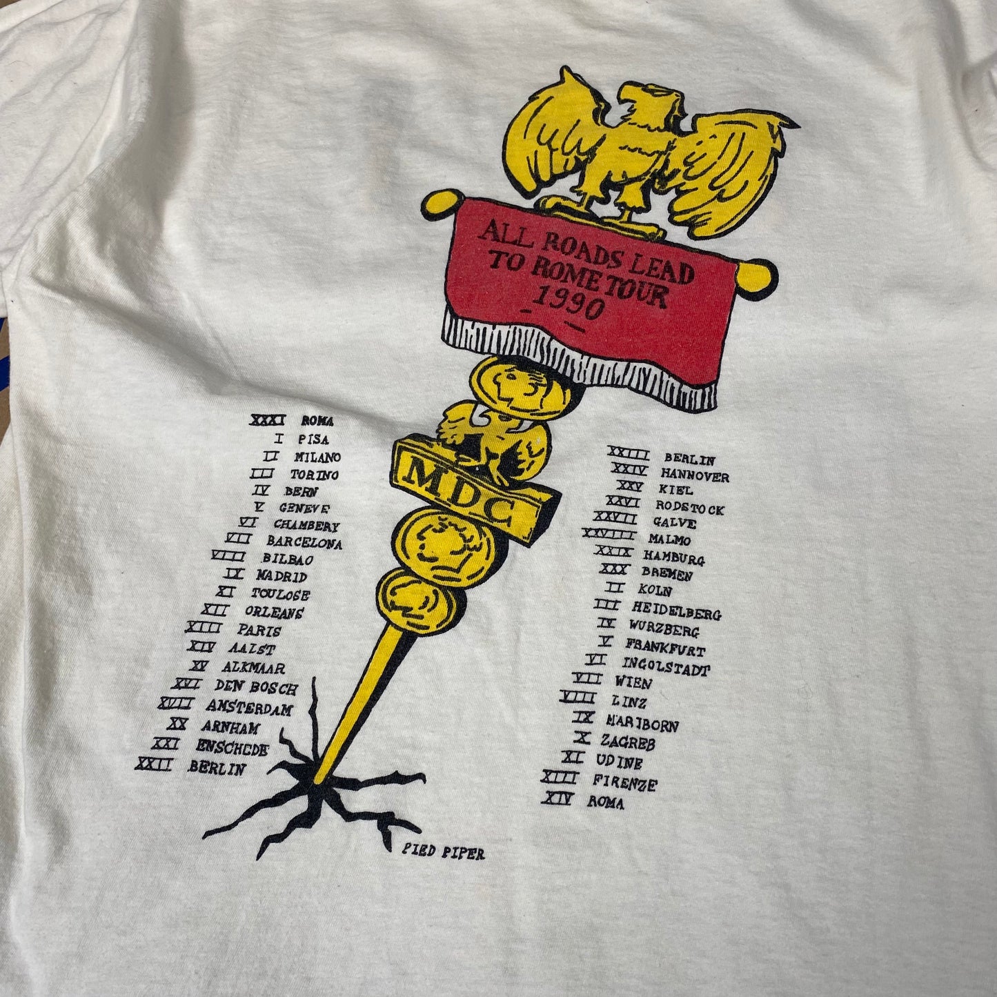 Millions Of Dead Cops 1989 All Roads Lead To Roam Tee
