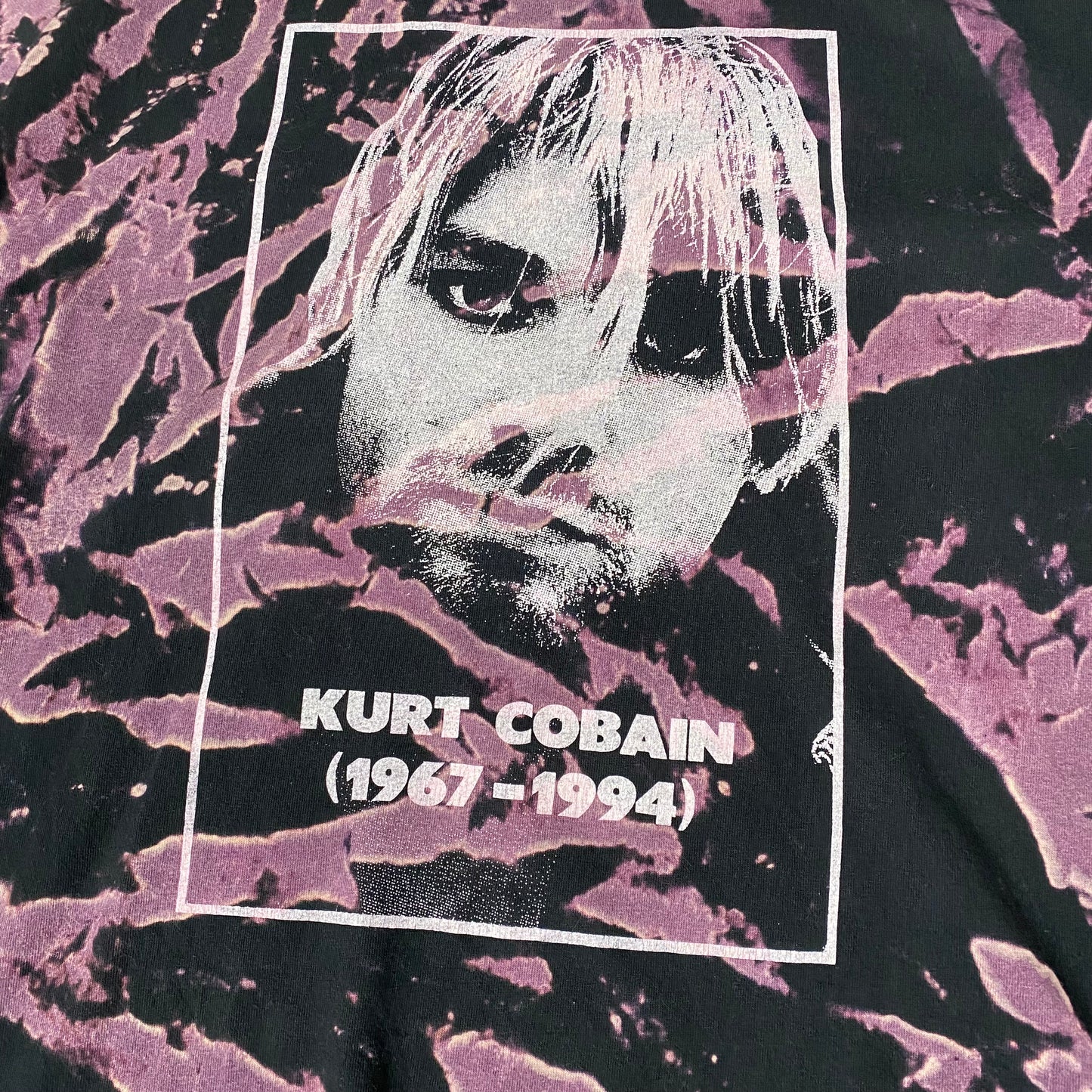 Kurt Cobain 1994 FAME Memorial Tie Dye Tee