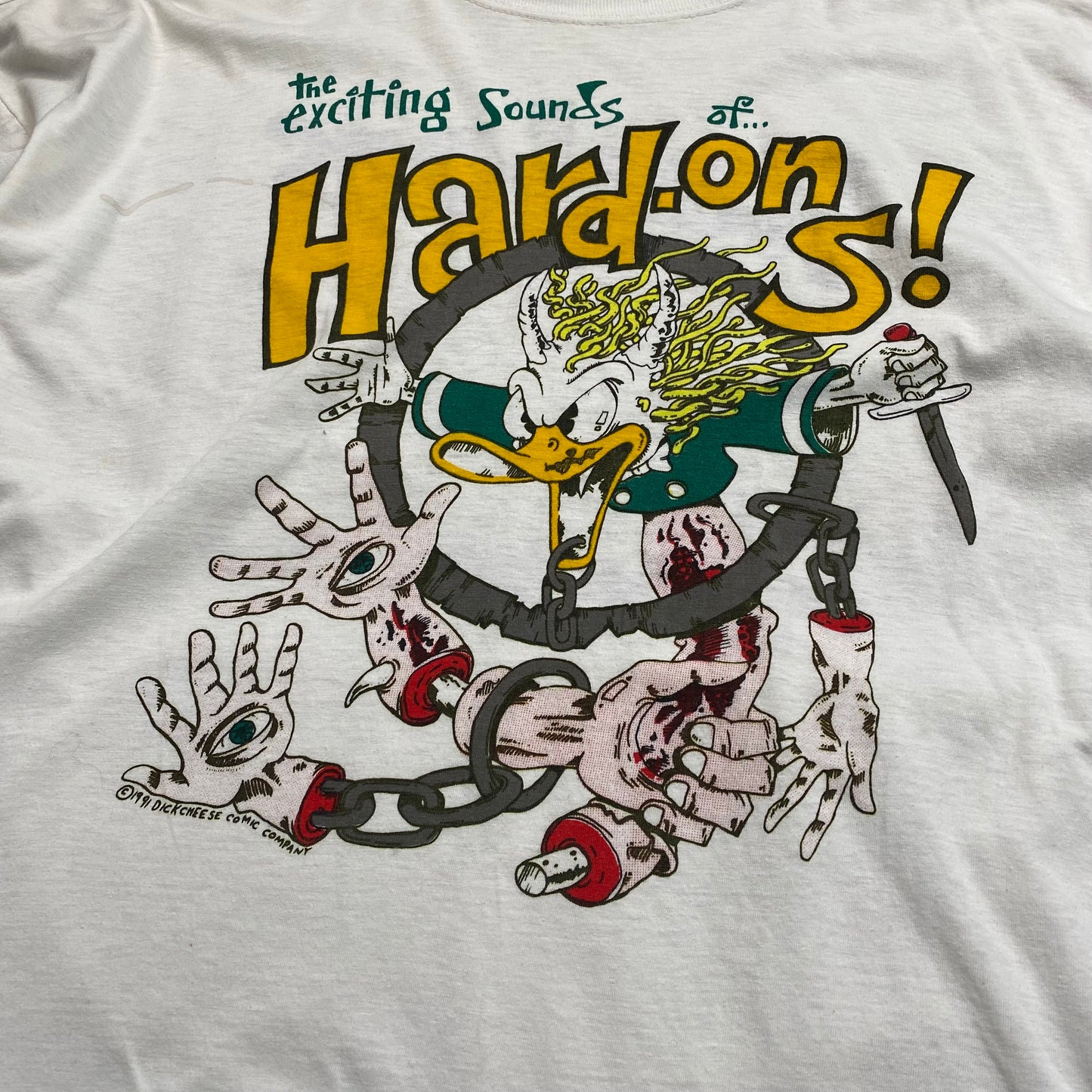 Hard-Ons 1991 The Exciting Sounds Of... Tee