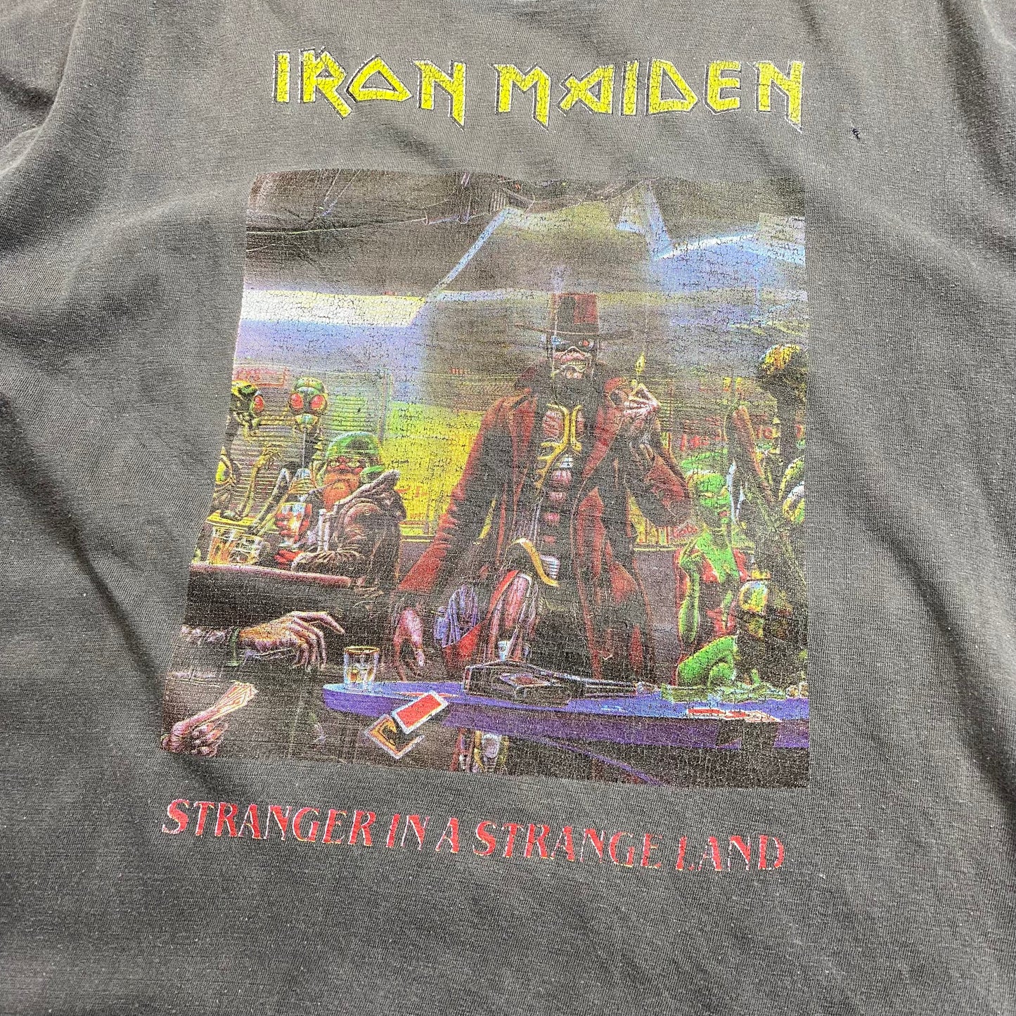 Iron Maiden 1987 Stranger In A Strange Land Tee
