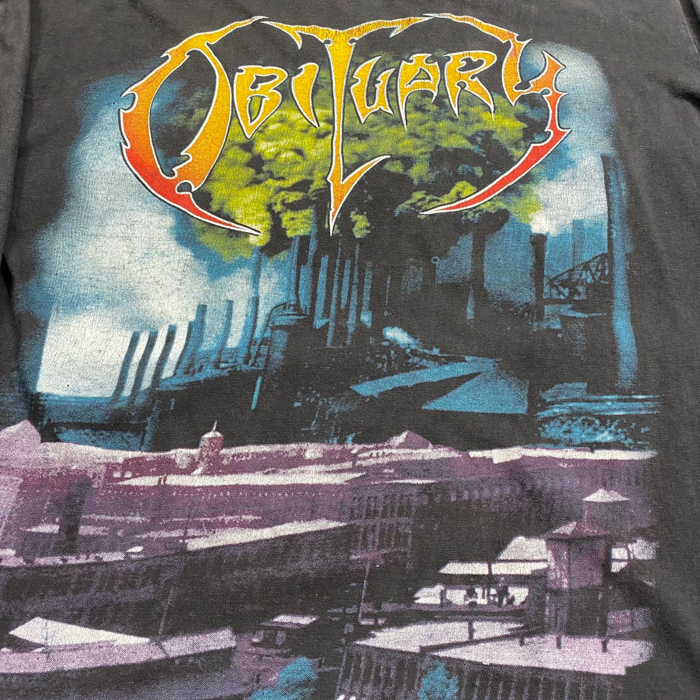 Obituary 90's World Demise Longsleeved Tee