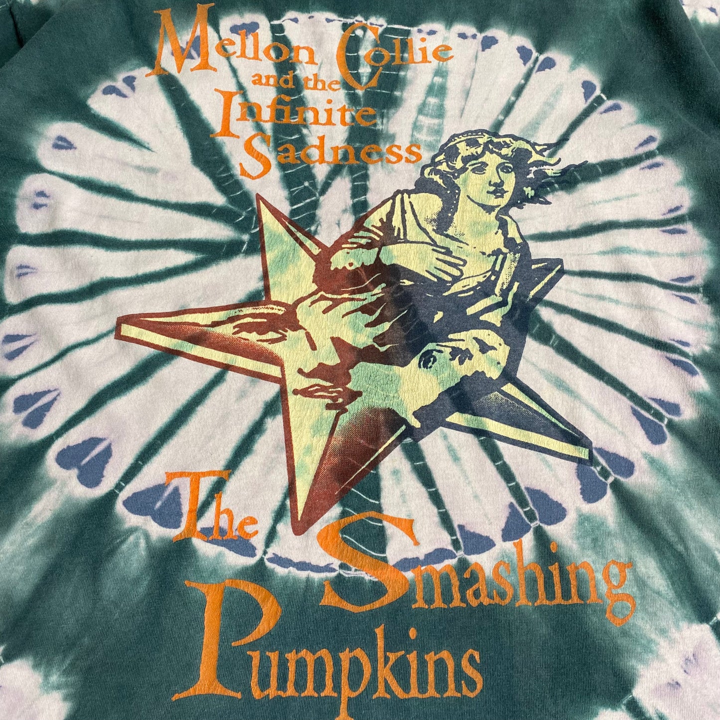 The Smashing Pumpkins 1995 Mellon Collie And The Infinite Sadness Tie Dye Tee