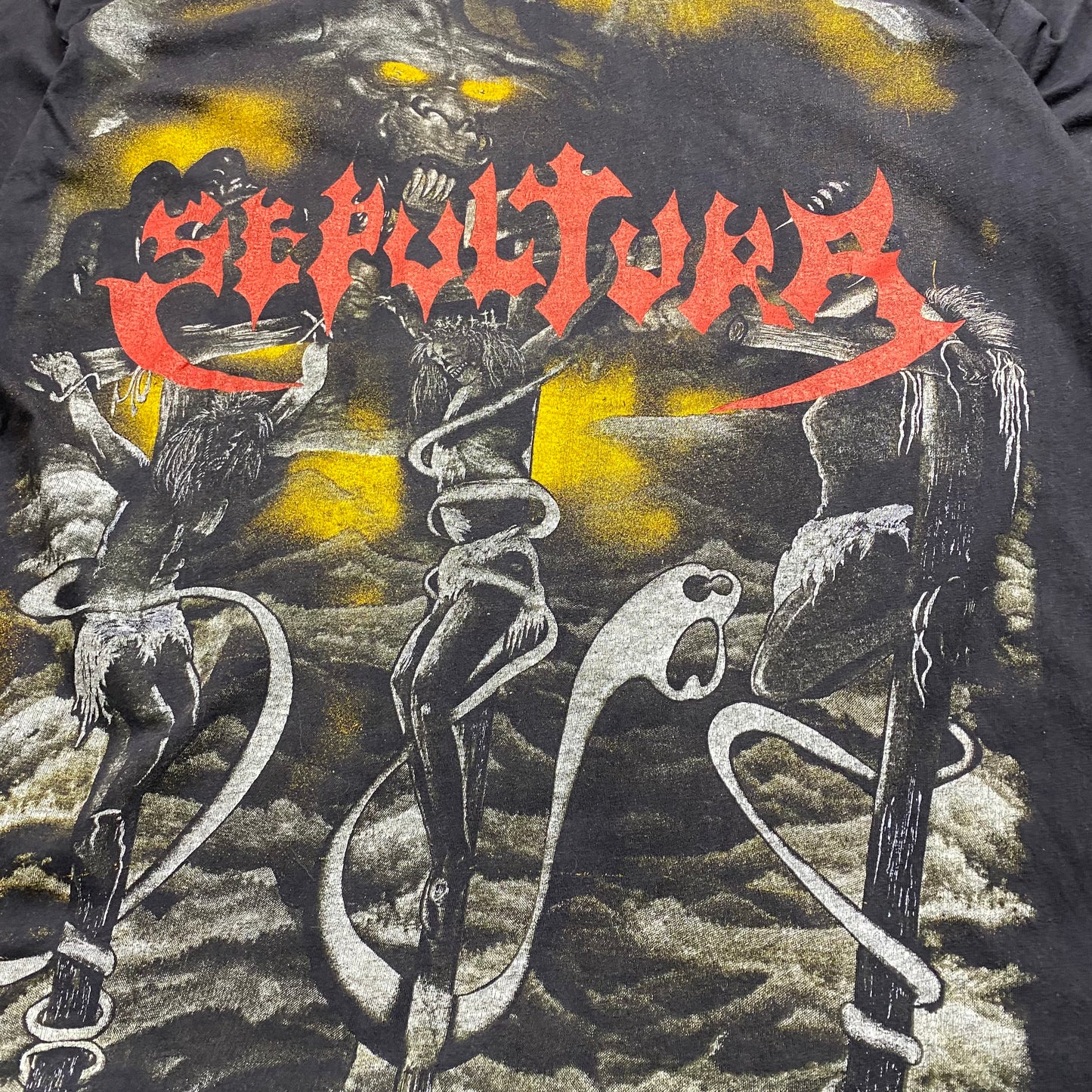 Sepultura 90's Morbid Vision All Over Print Tee