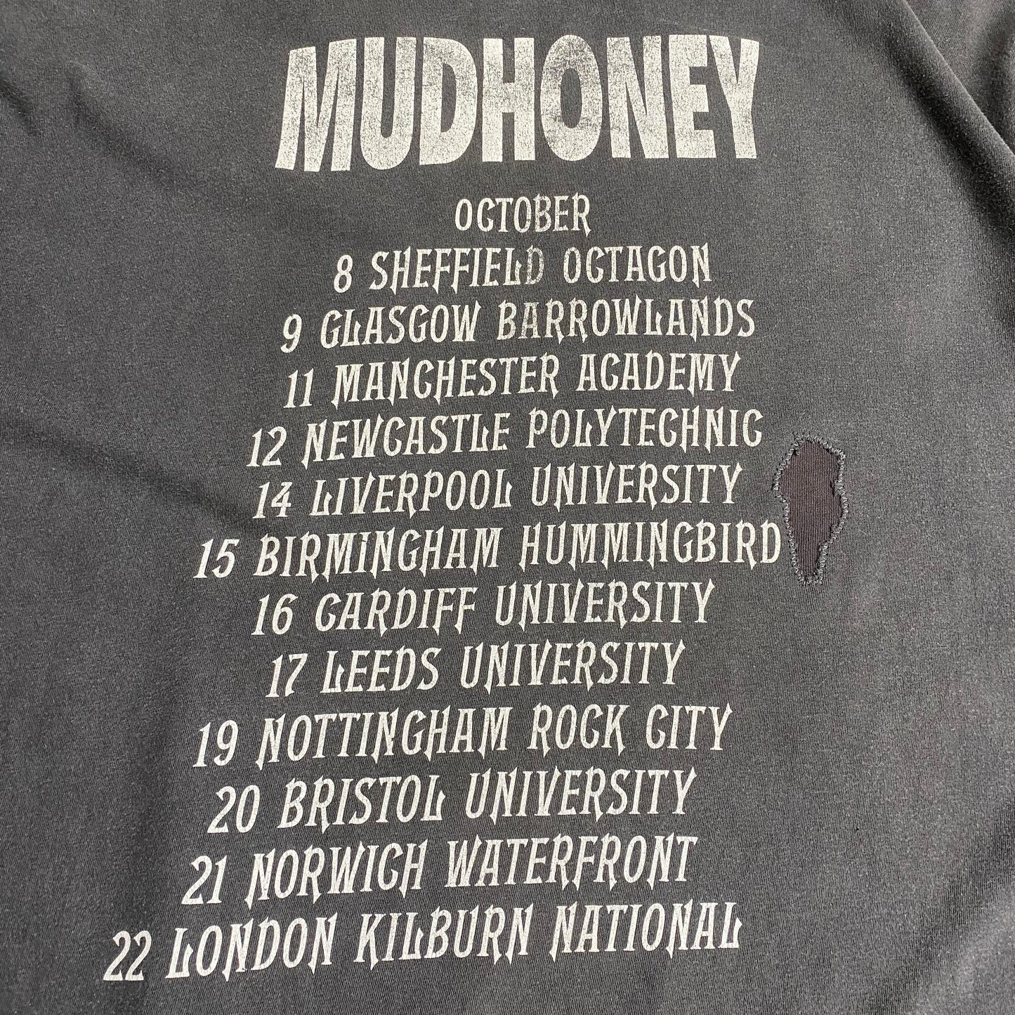 Mudhoney 1992 Euro Tour Tee