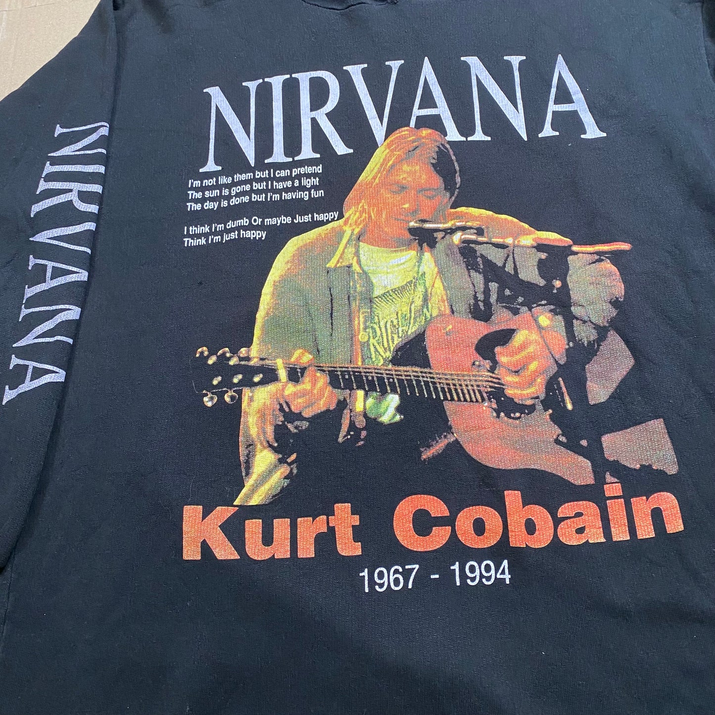 Nirvana 90's Kurt Cobain MTV Unplugged Hoodie