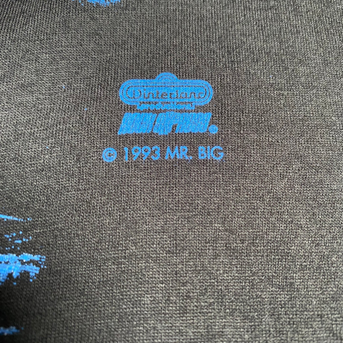 Mr. Big 1993 Bump Ahead Tour Tee