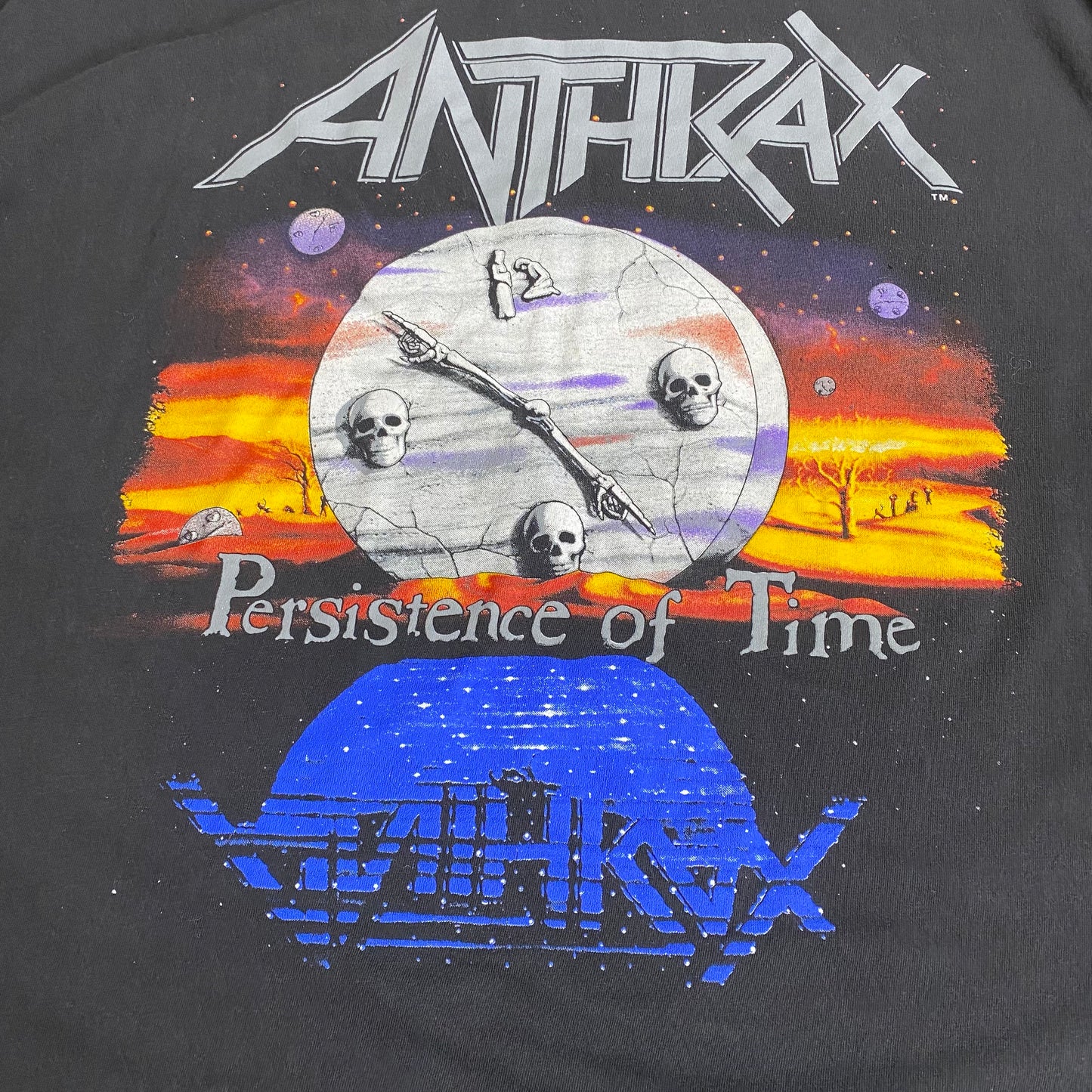 Anthrax 1990 Persistance Of Time Tee