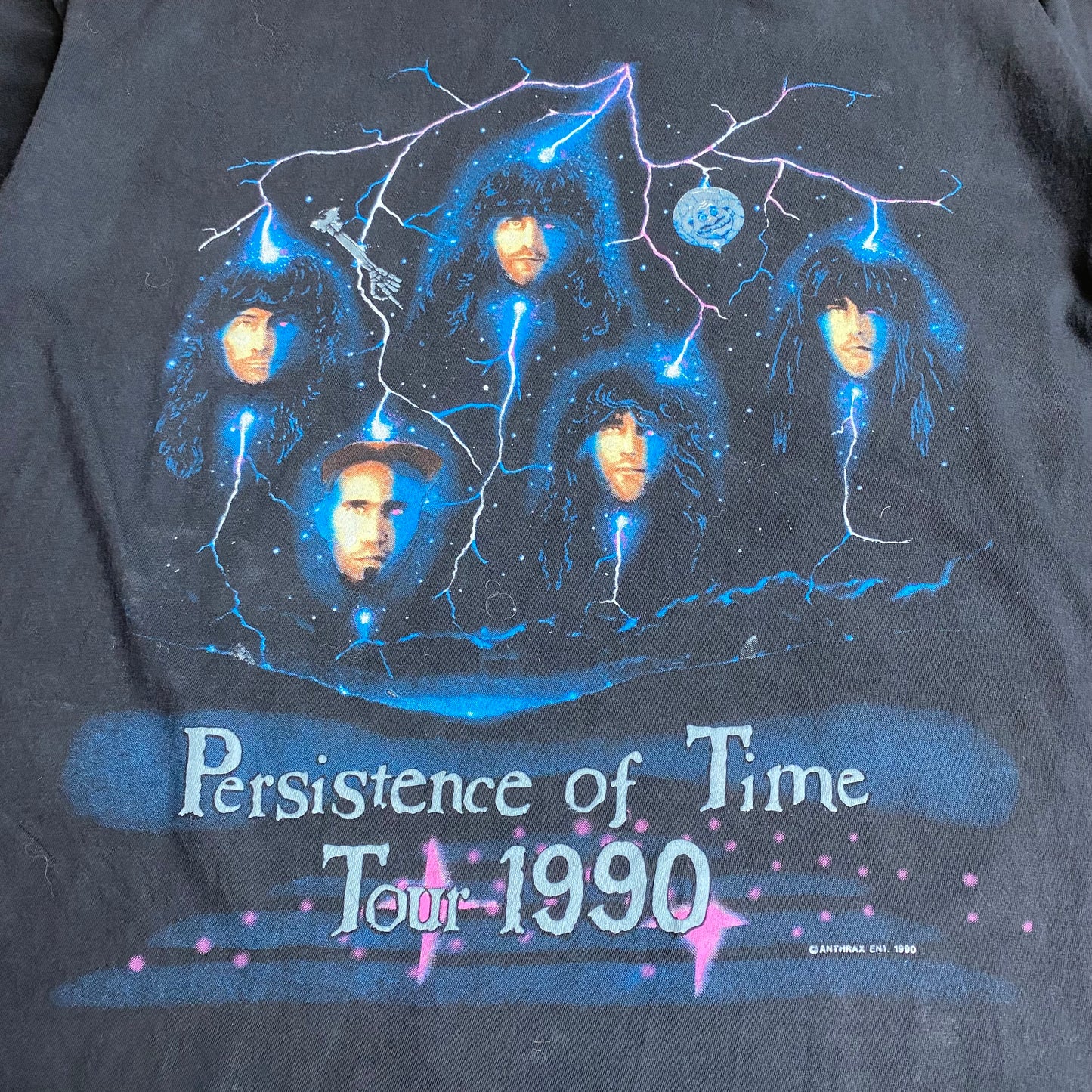 Anthrax 1990 Persistance Of Time Tee