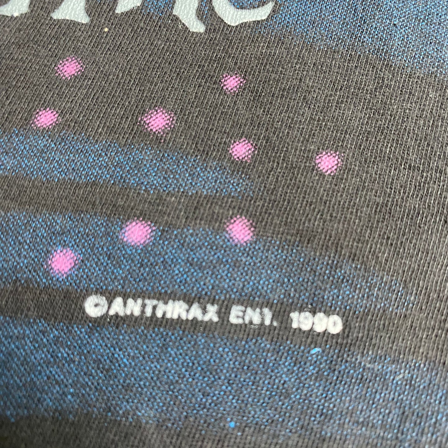 Anthrax 1990 Persistance Of Time Tee