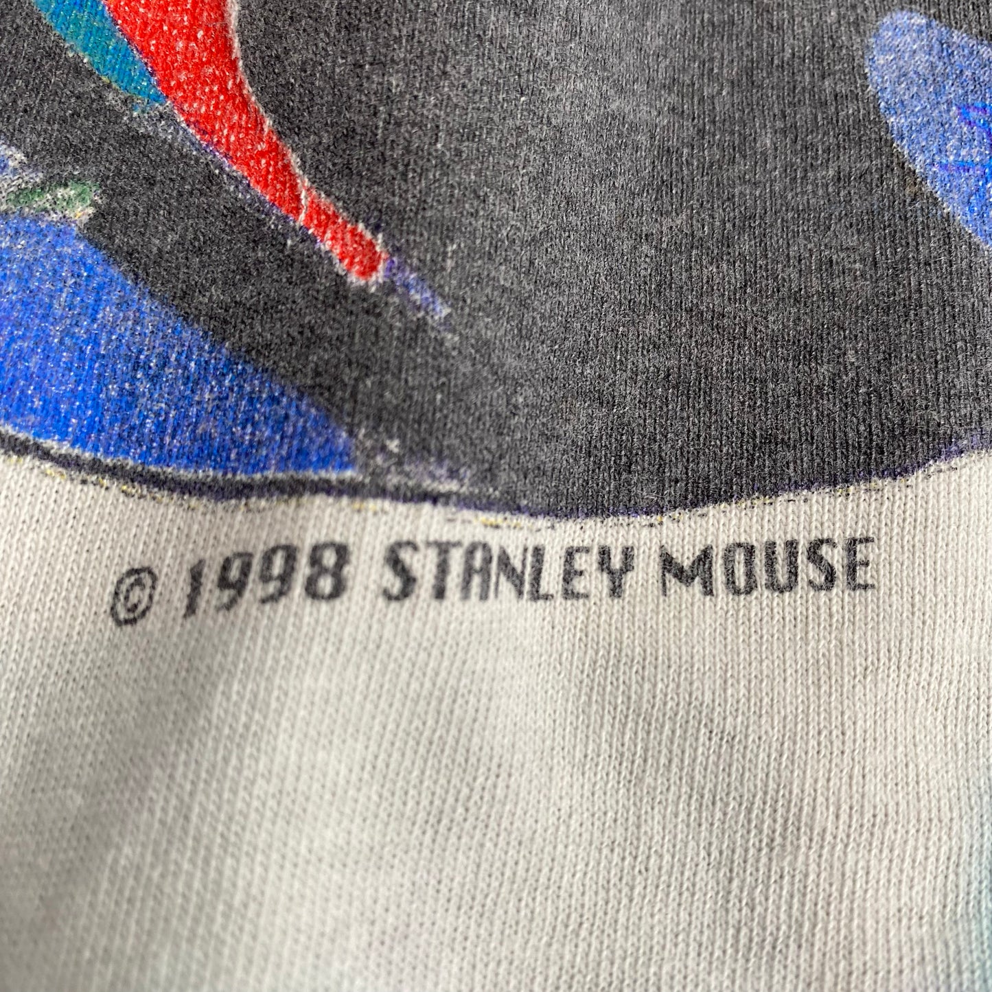 Grateful Dead 1998 Stanley Mouse Tie Dye Tee