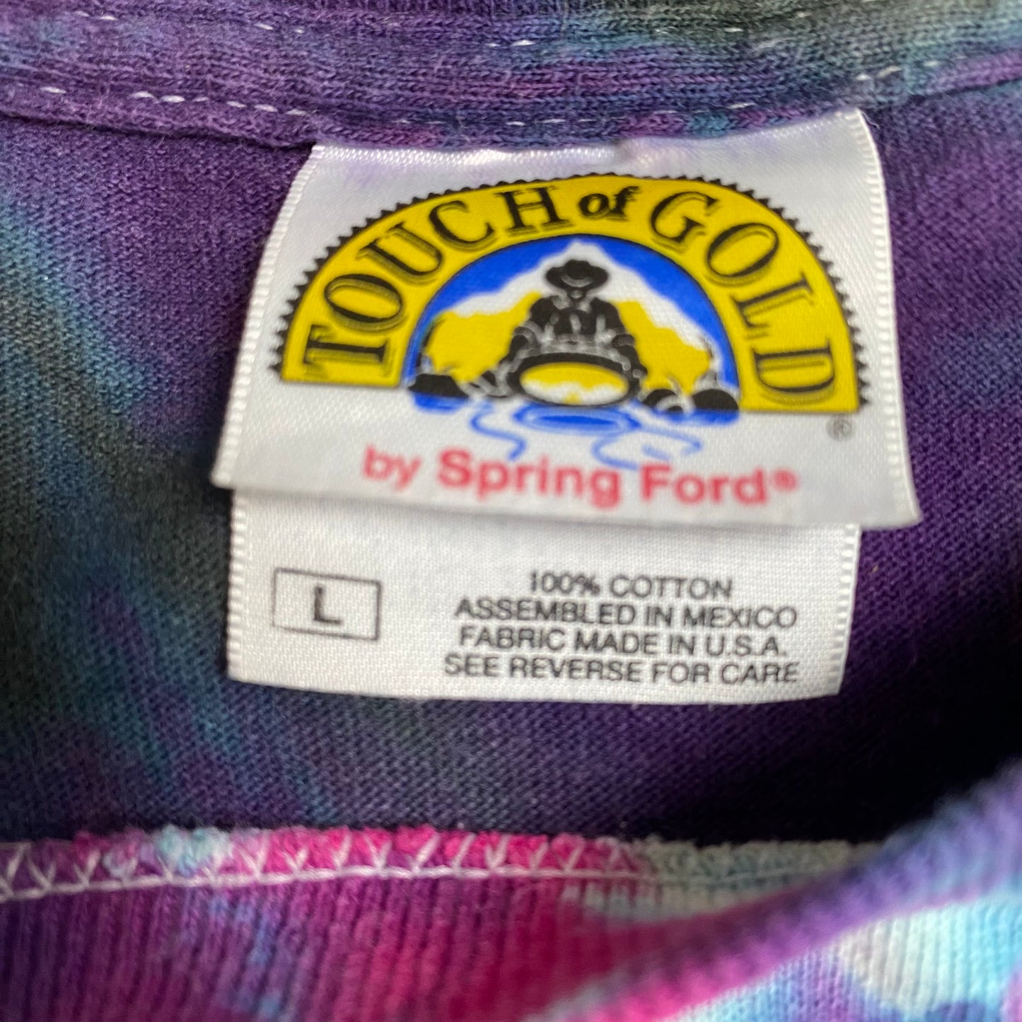 Grateful Dead 1998 Stanley Mouse Tie Dye Tee