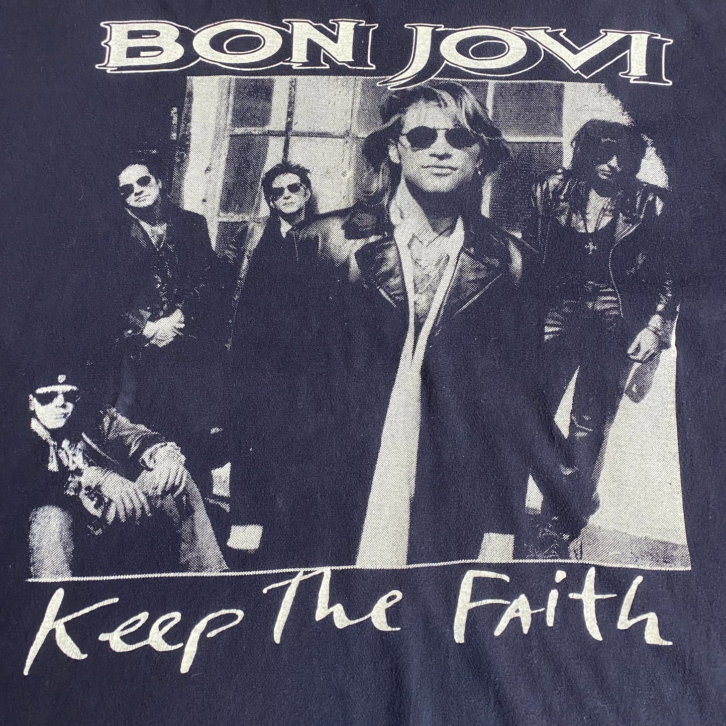 Bon Jovi 1992 Keep The Faith Longsleeved Tee