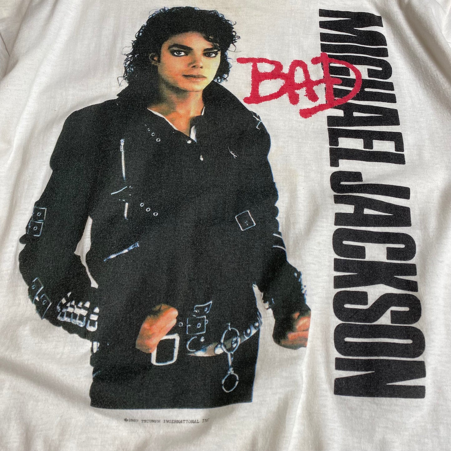 Michael Jackson 1987 Bad Tee