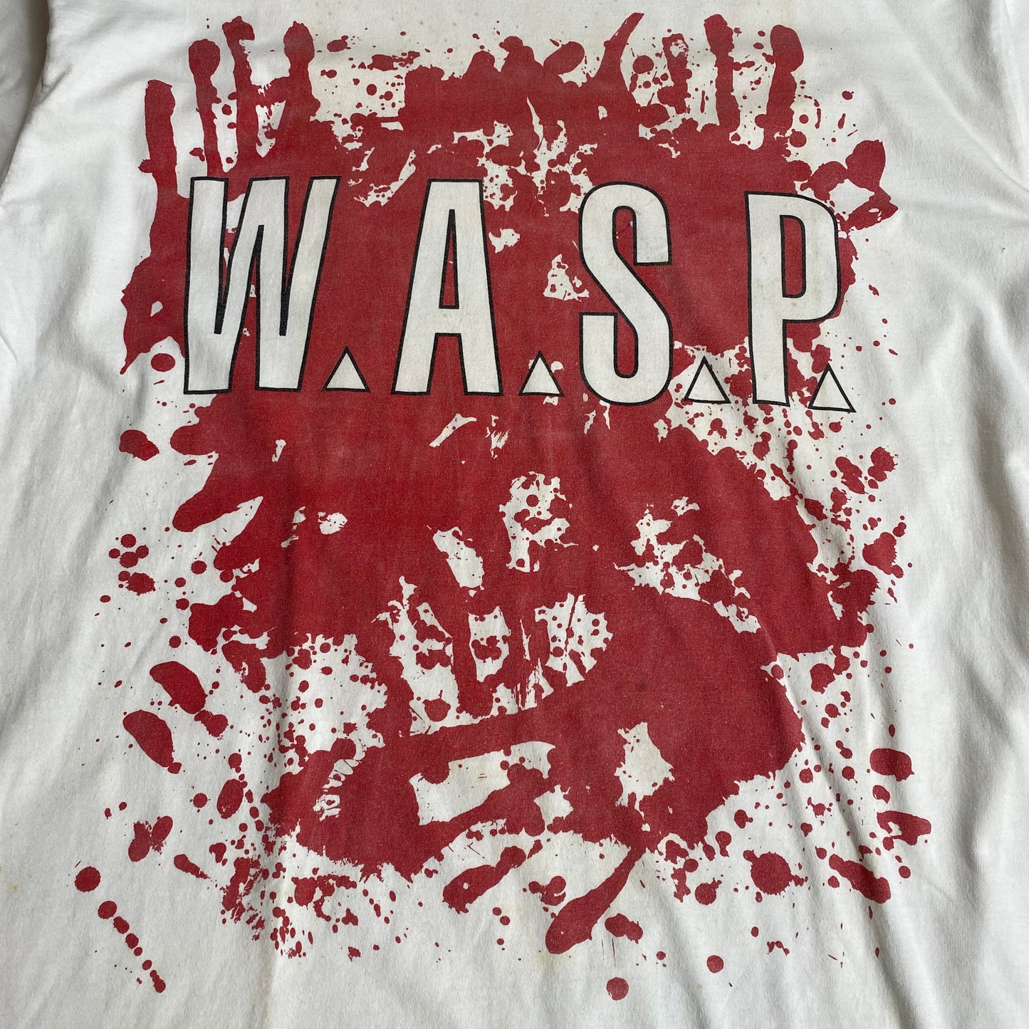 W.A.S.P. 1992 I Met Chainsaw Charlie Tee