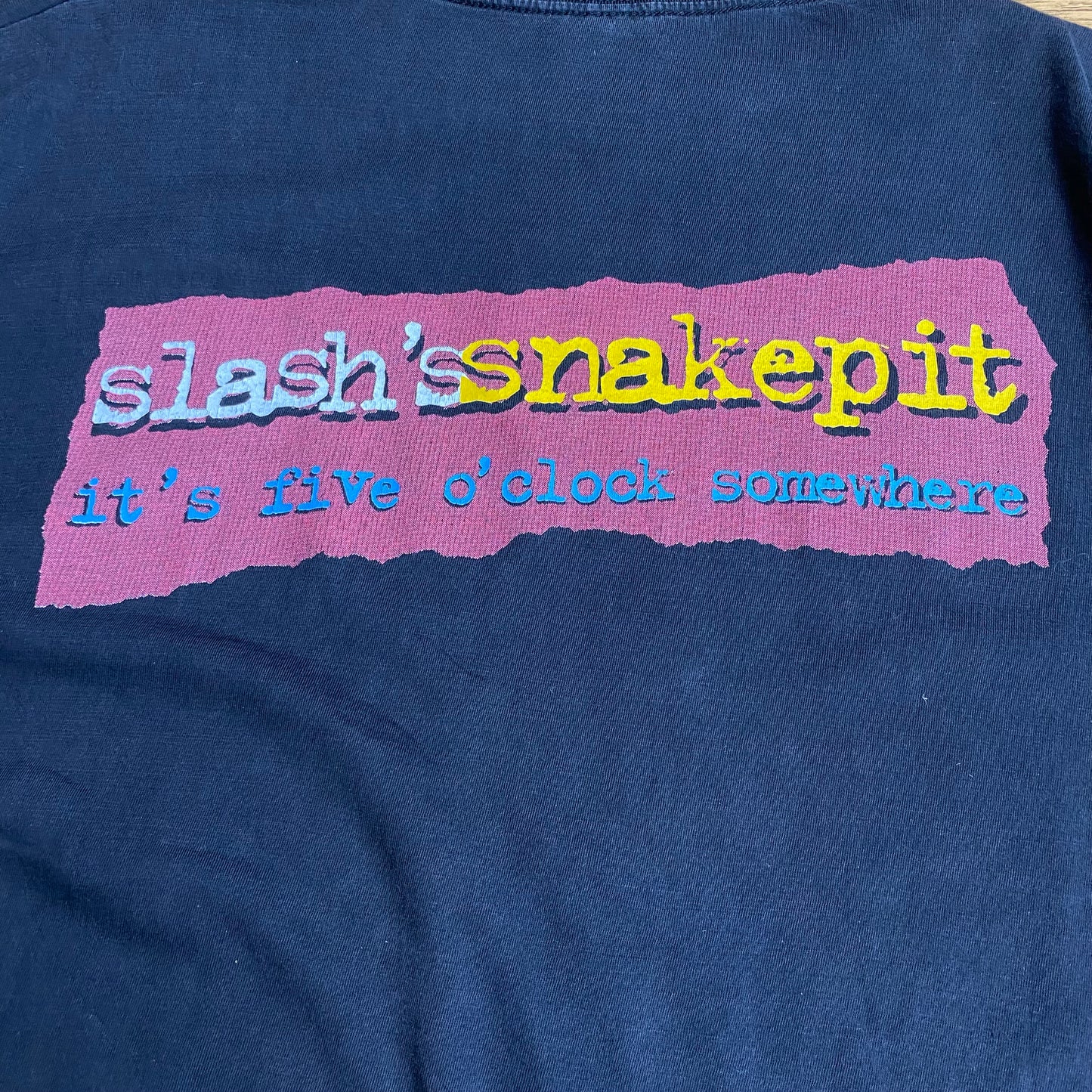 Slash 1995 Slash's Snakepit It's Five O'clock Somewhere Tee