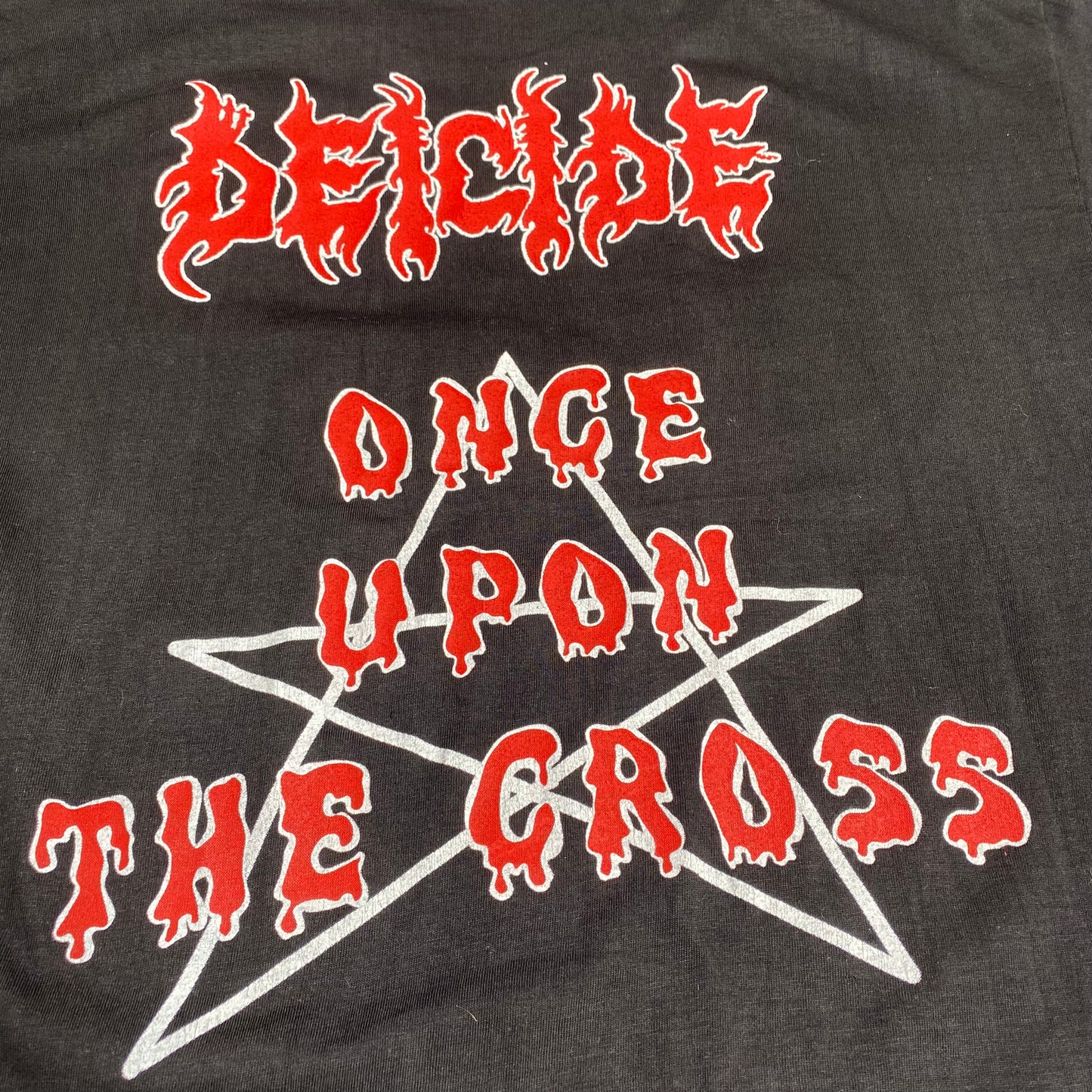 Deicide 2002 Once Upon The Cross Tee