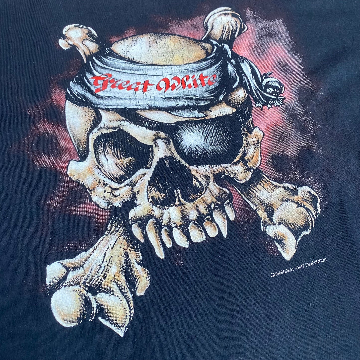 Great White 1988 Bite Back Tour Tee