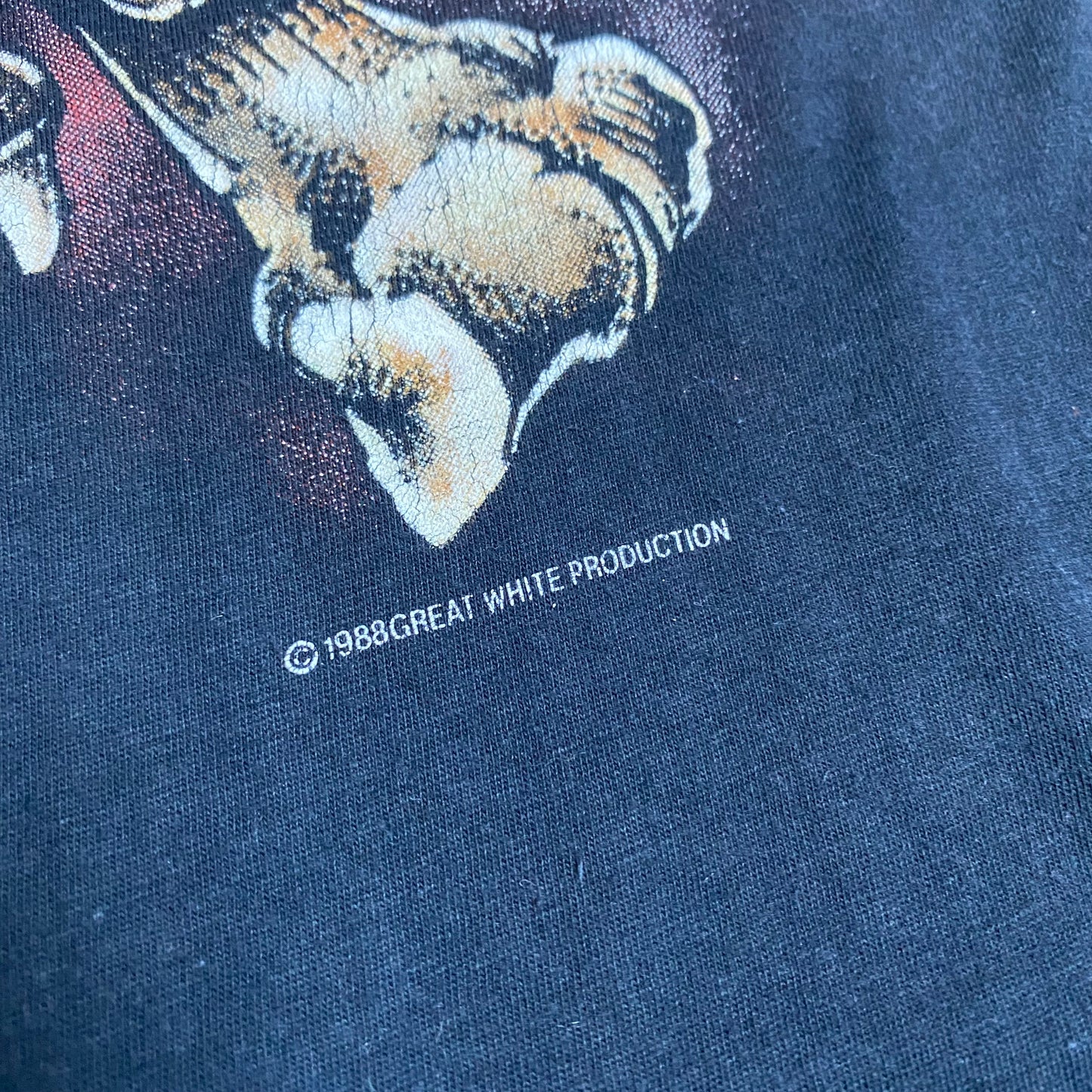 Great White 1988 Bite Back Tour Tee