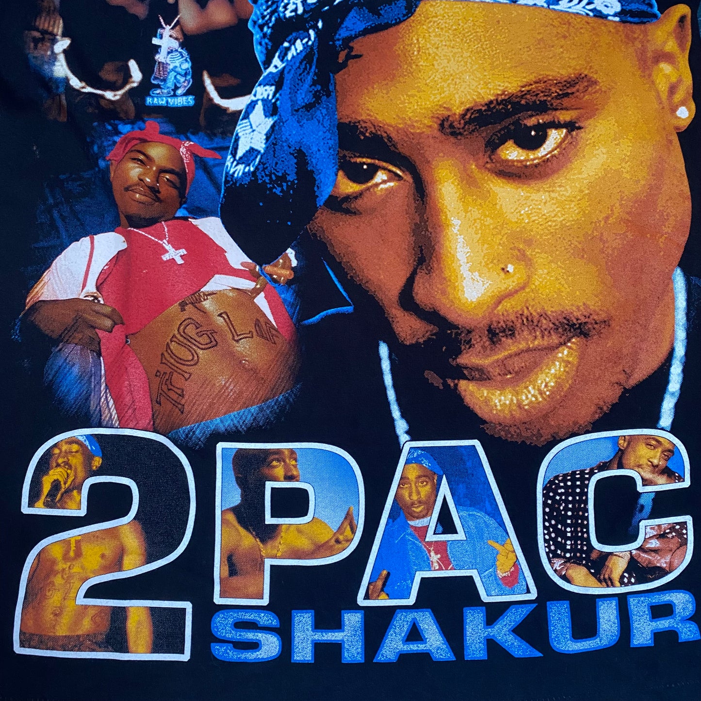 2Pac Shakur 00's All Eyez On Me Longsleeved Tee