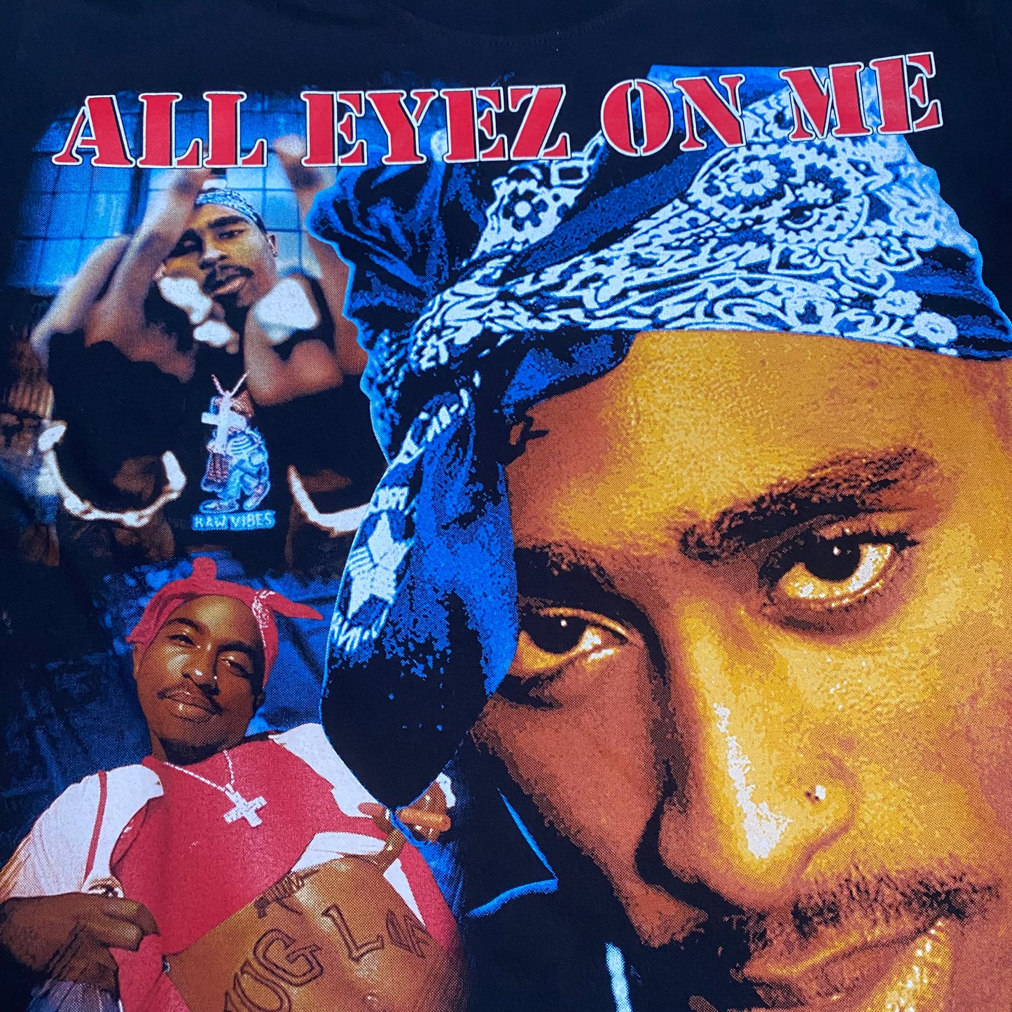 2Pac Shakur 00's All Eyez On Me Longsleeved Tee