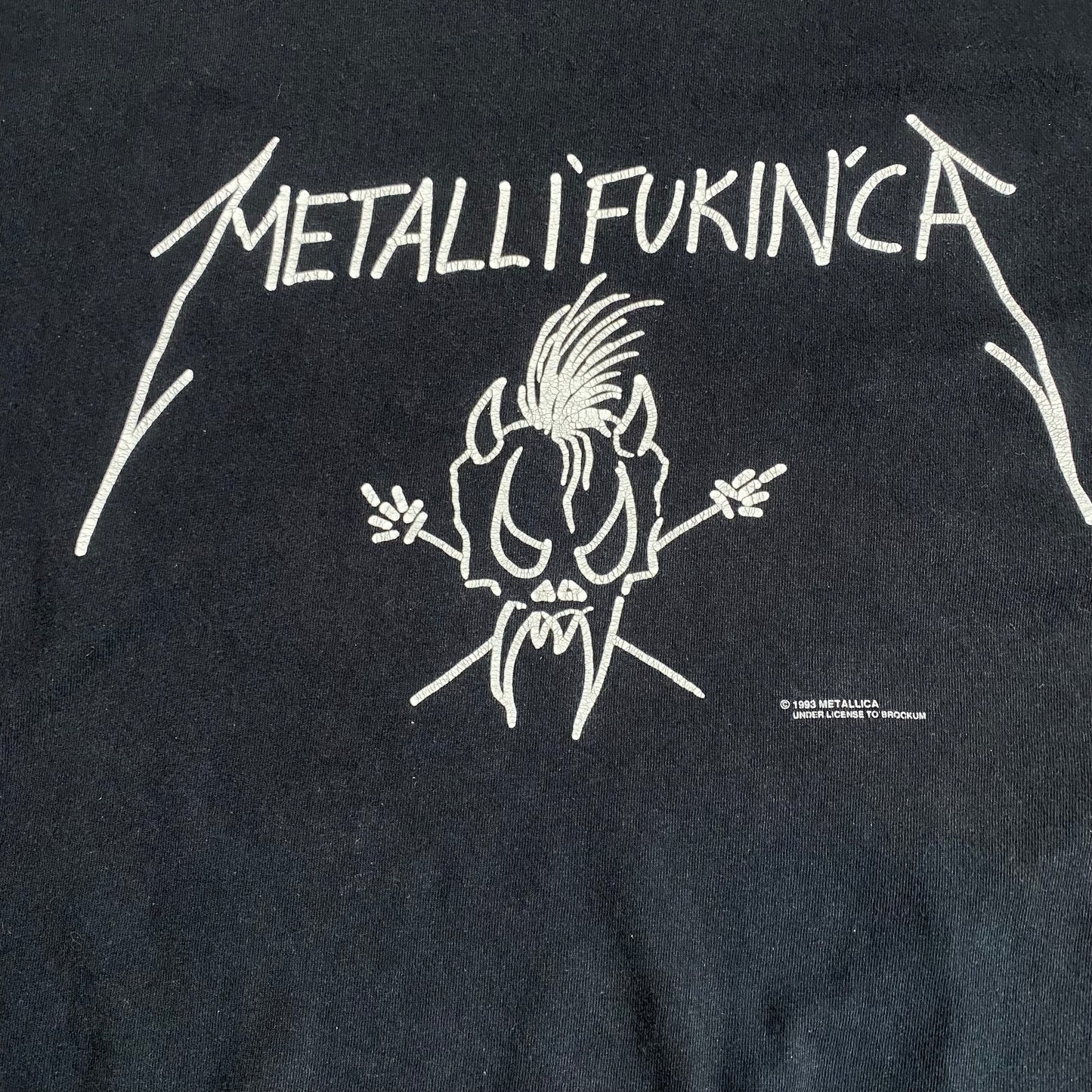 Metallica 1993 Metallican Metalli'Fukin'Ca Tee