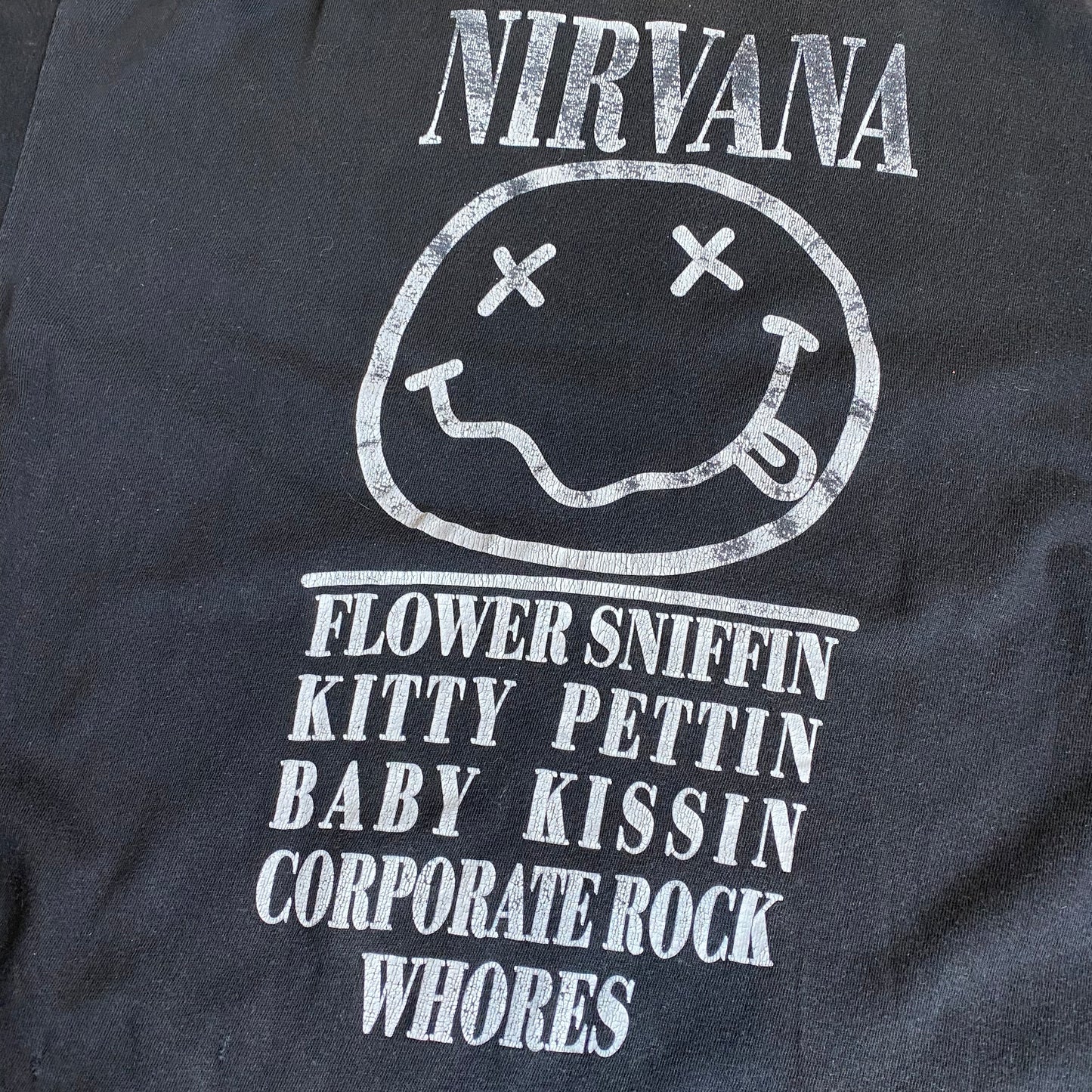 Nirvana 1998 Flower Sniffin Tee